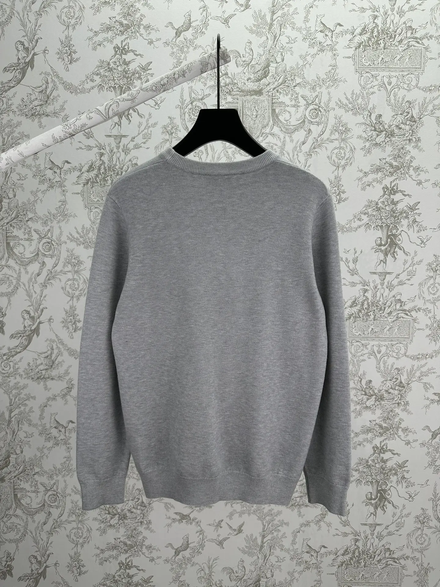 Textured Cotton Crew-Neck Sweater D34013994 — view 2