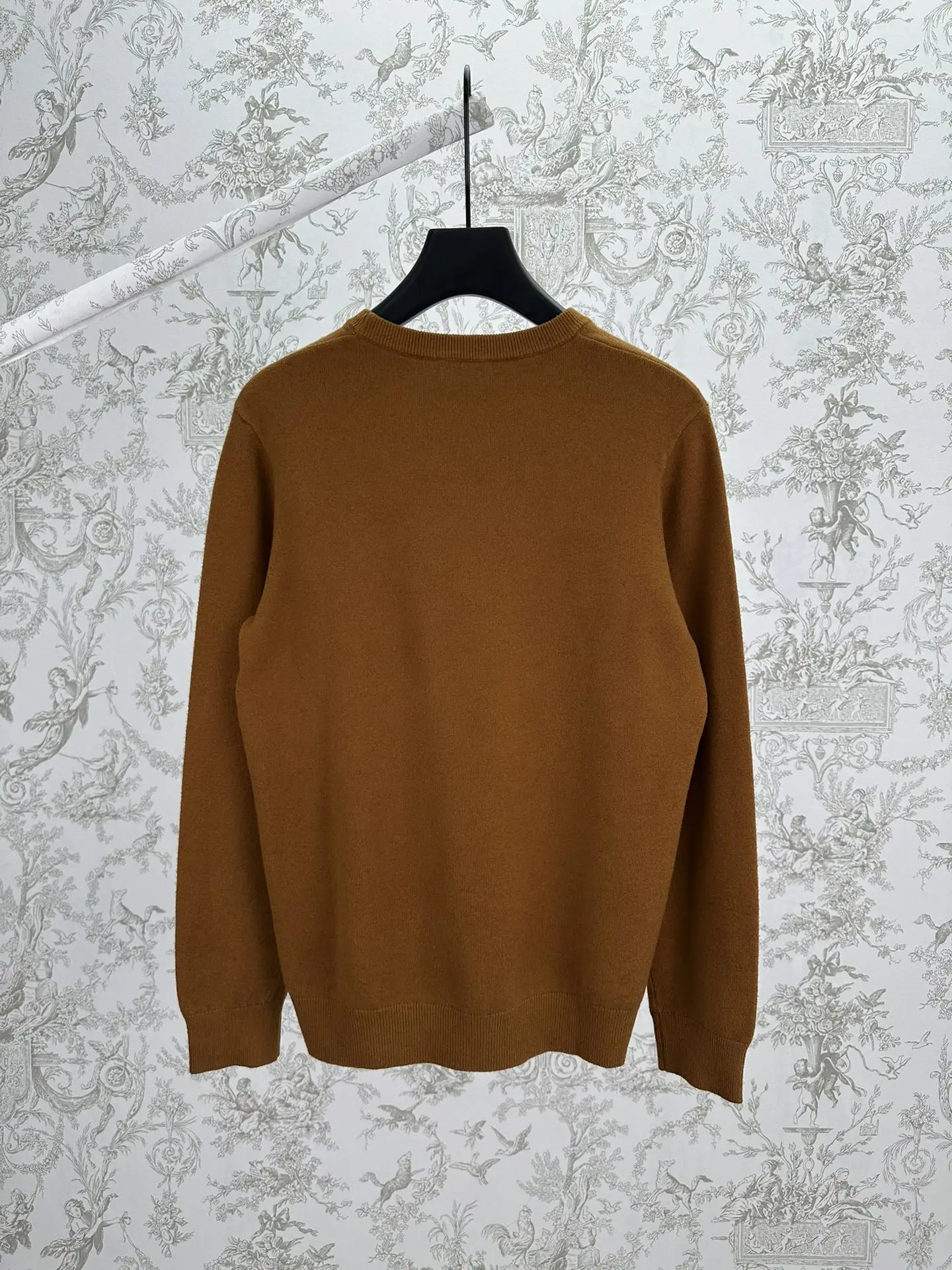 Textured Cotton Crew-Neck Sweater D34013993 — view 2