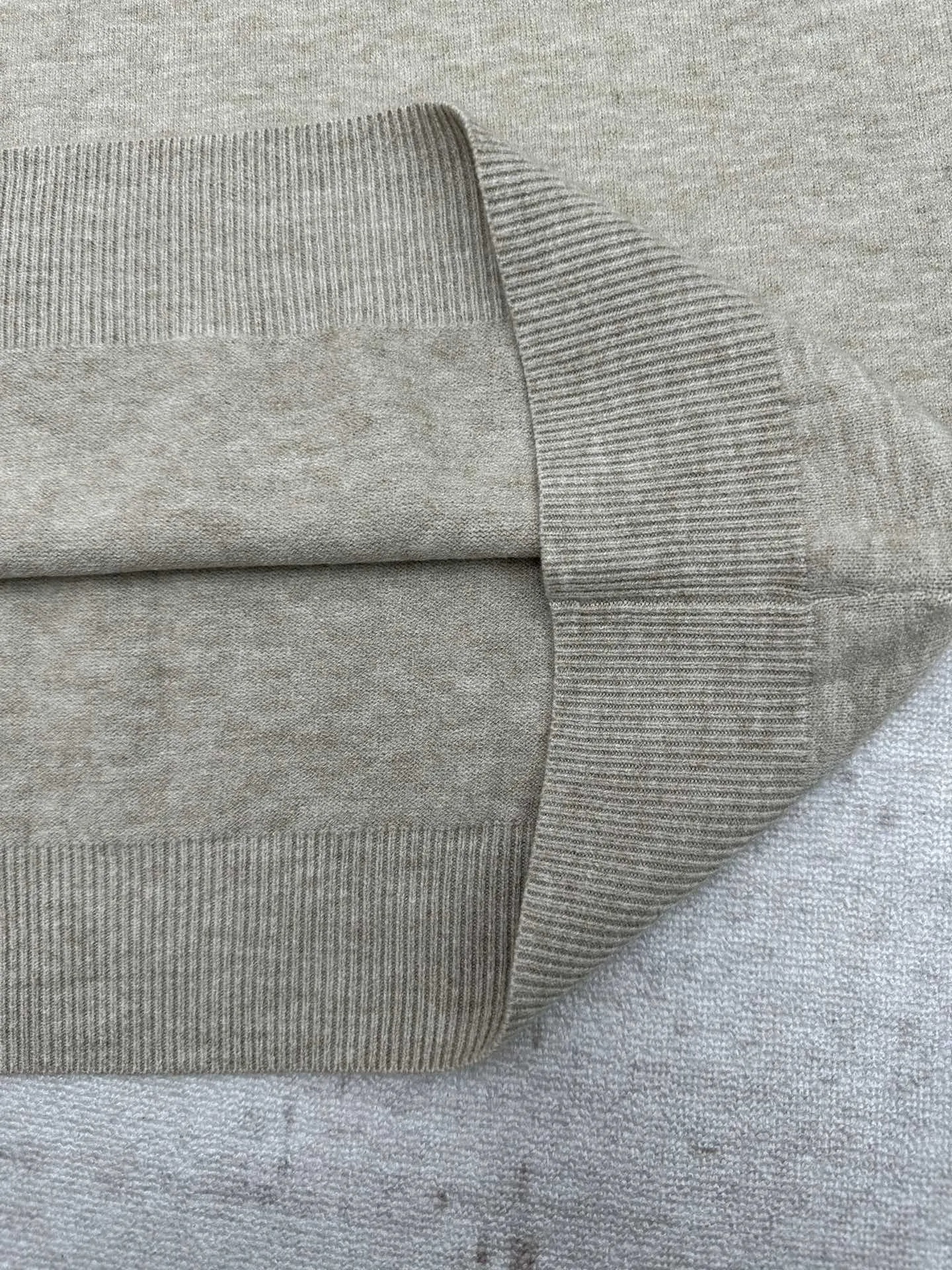 Logo-Embroidered Textured Cotton Sweater D34013995 — view 7