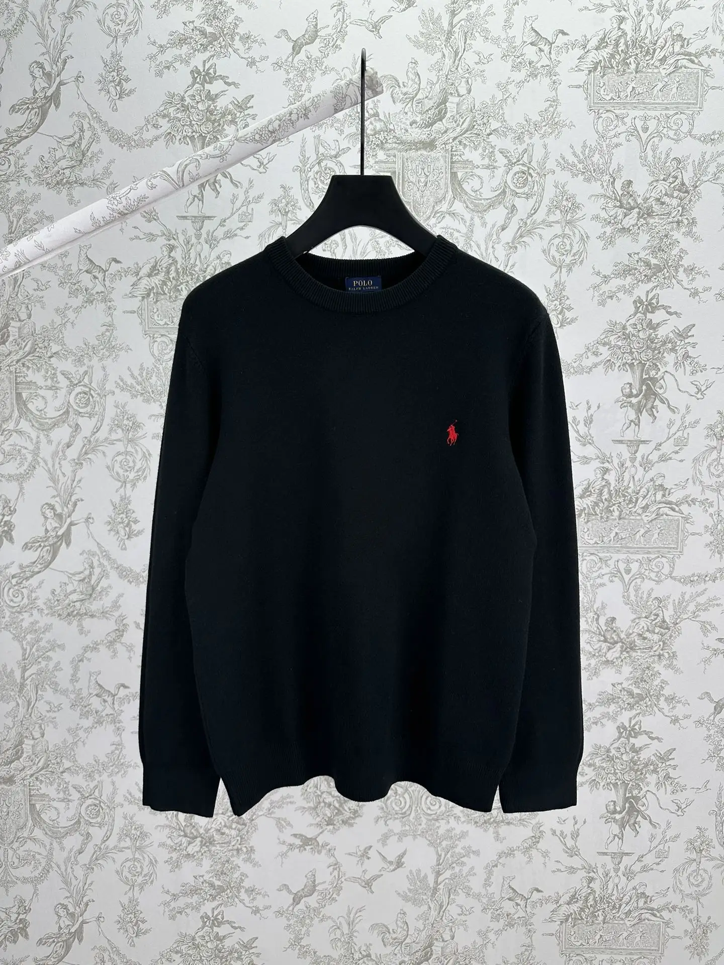 Textured Cotton Crew-Neck Sweater D34013990