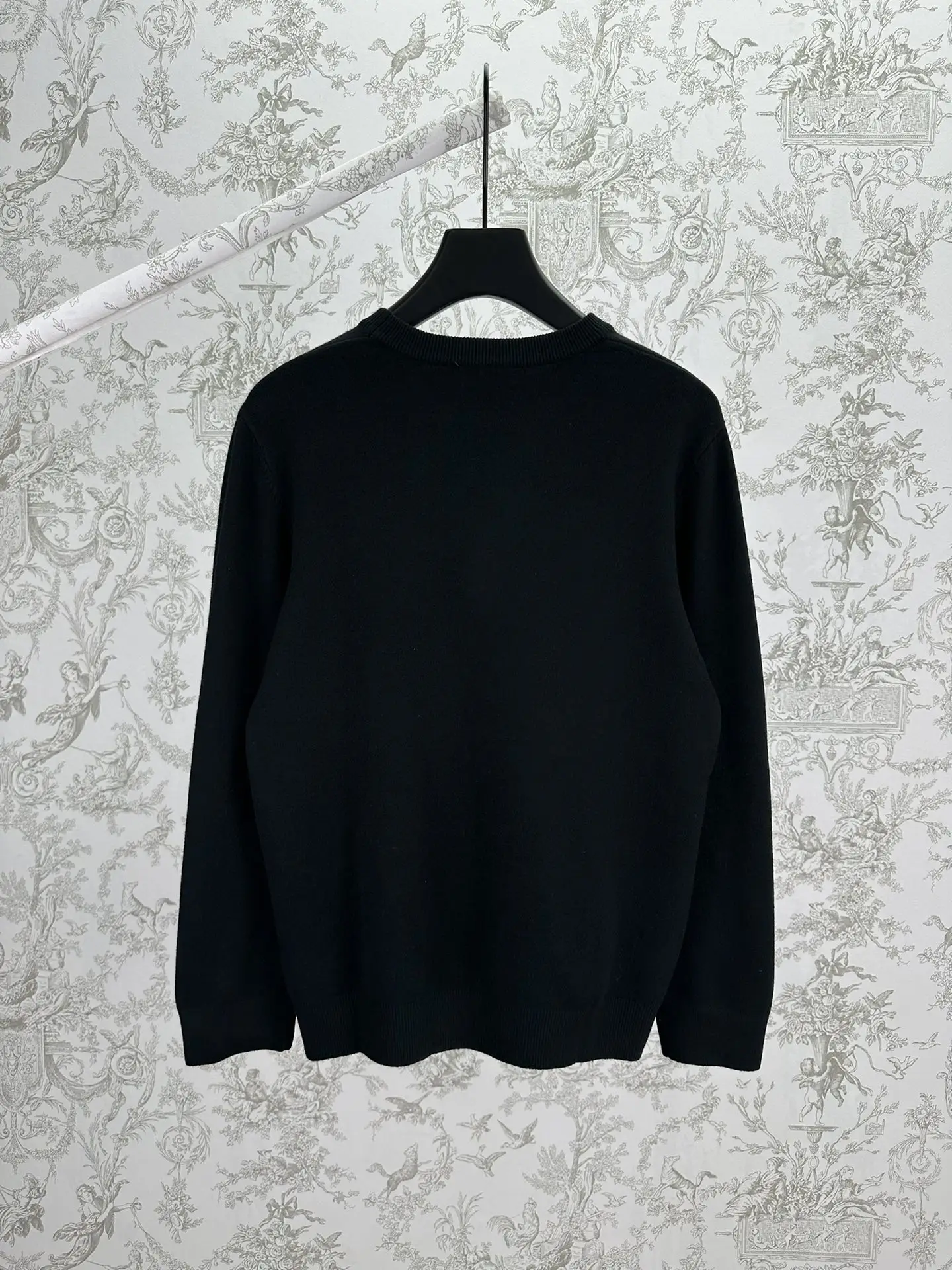 Textured Cotton Crew-Neck Sweater D34013990 — view 2