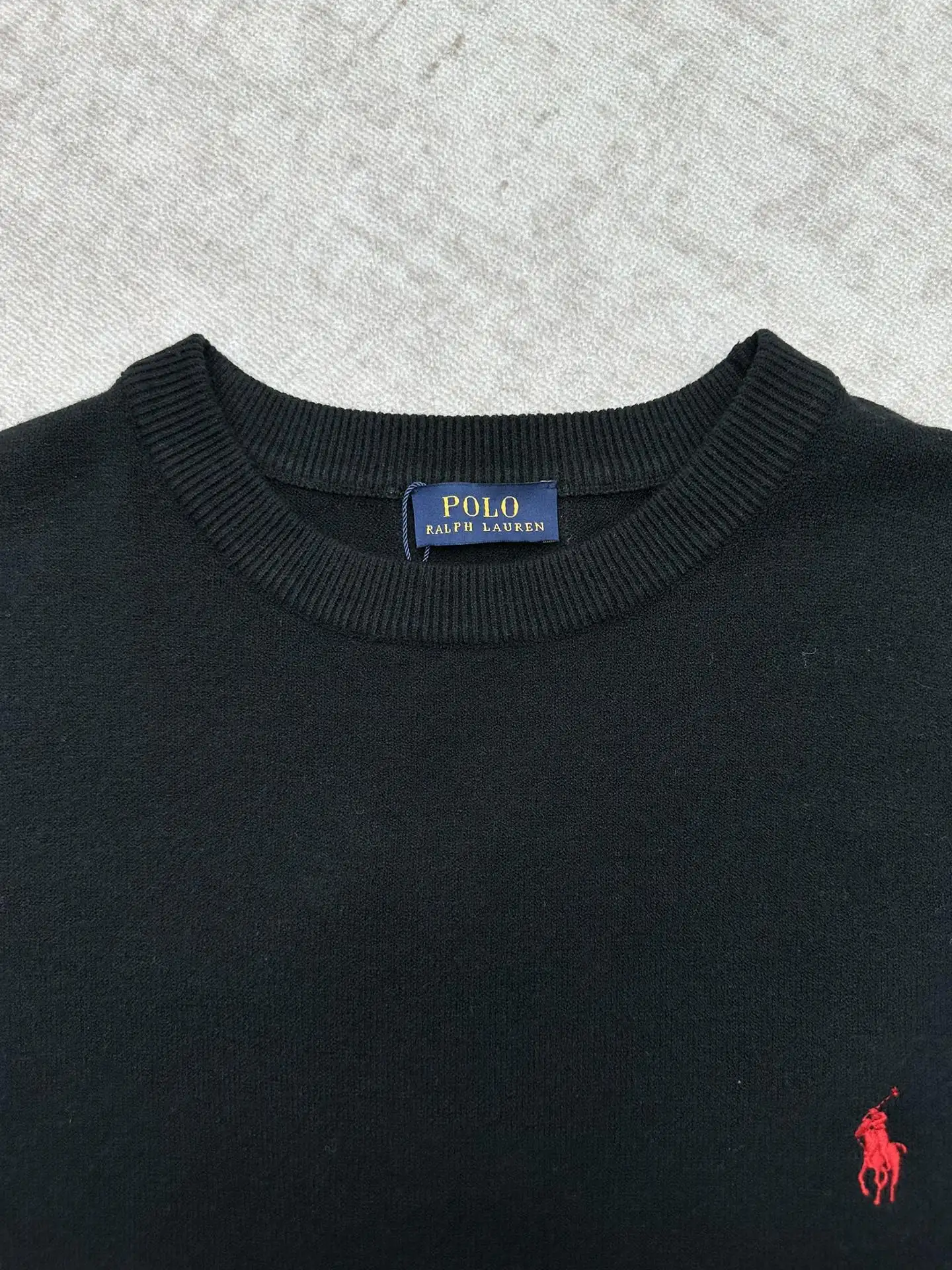 Textured Cotton Crew-Neck Sweater D34013990 — view 3