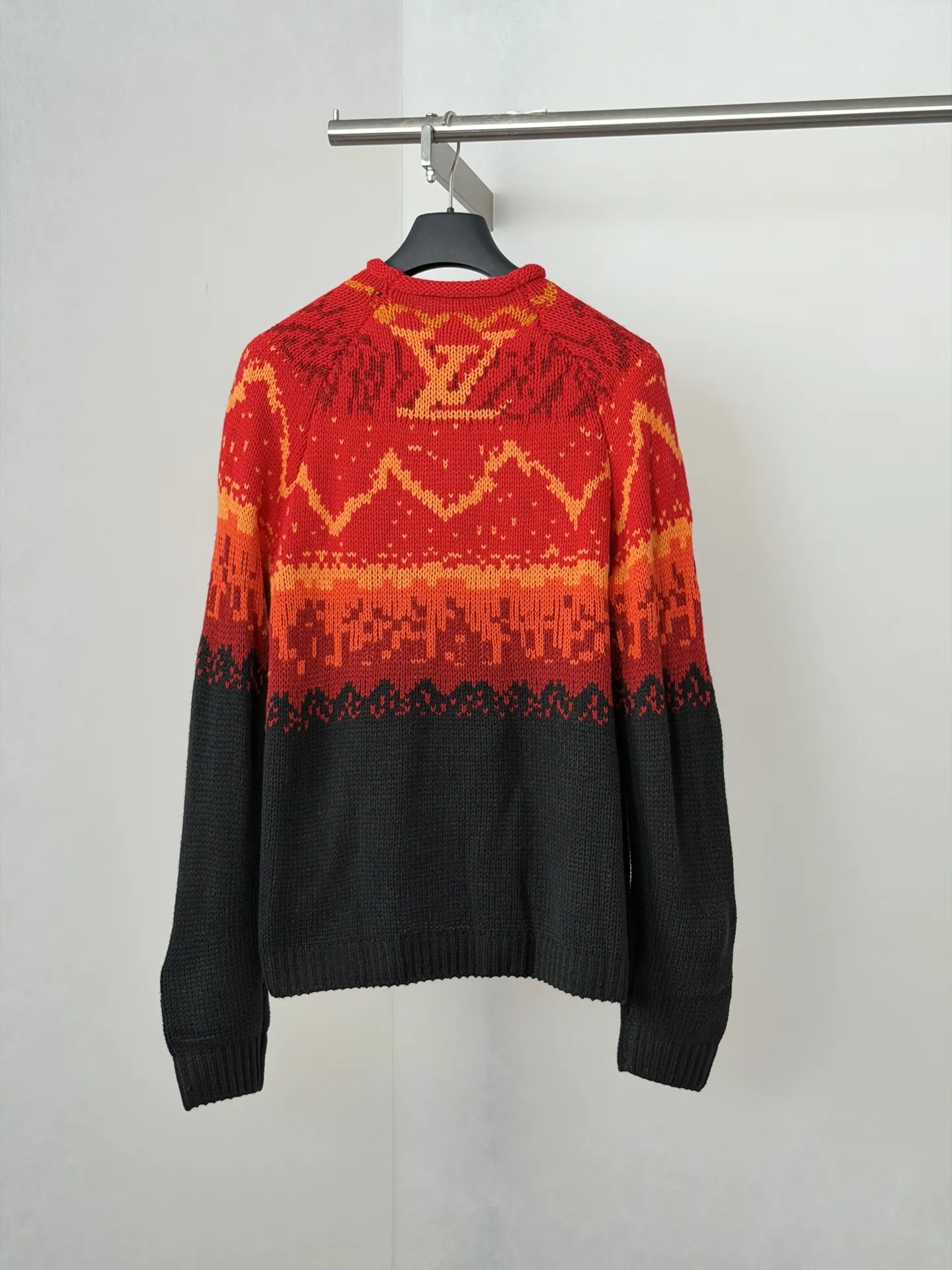 Fair Isle Gradient Jacquard Knit Sweater D34520677 — view 2