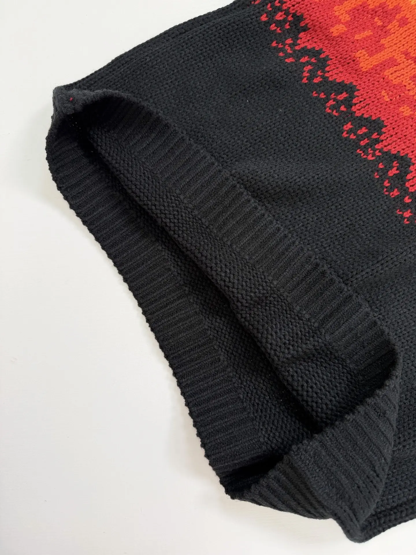 Fair Isle Gradient Jacquard Knit Sweater D34520677 — view 8