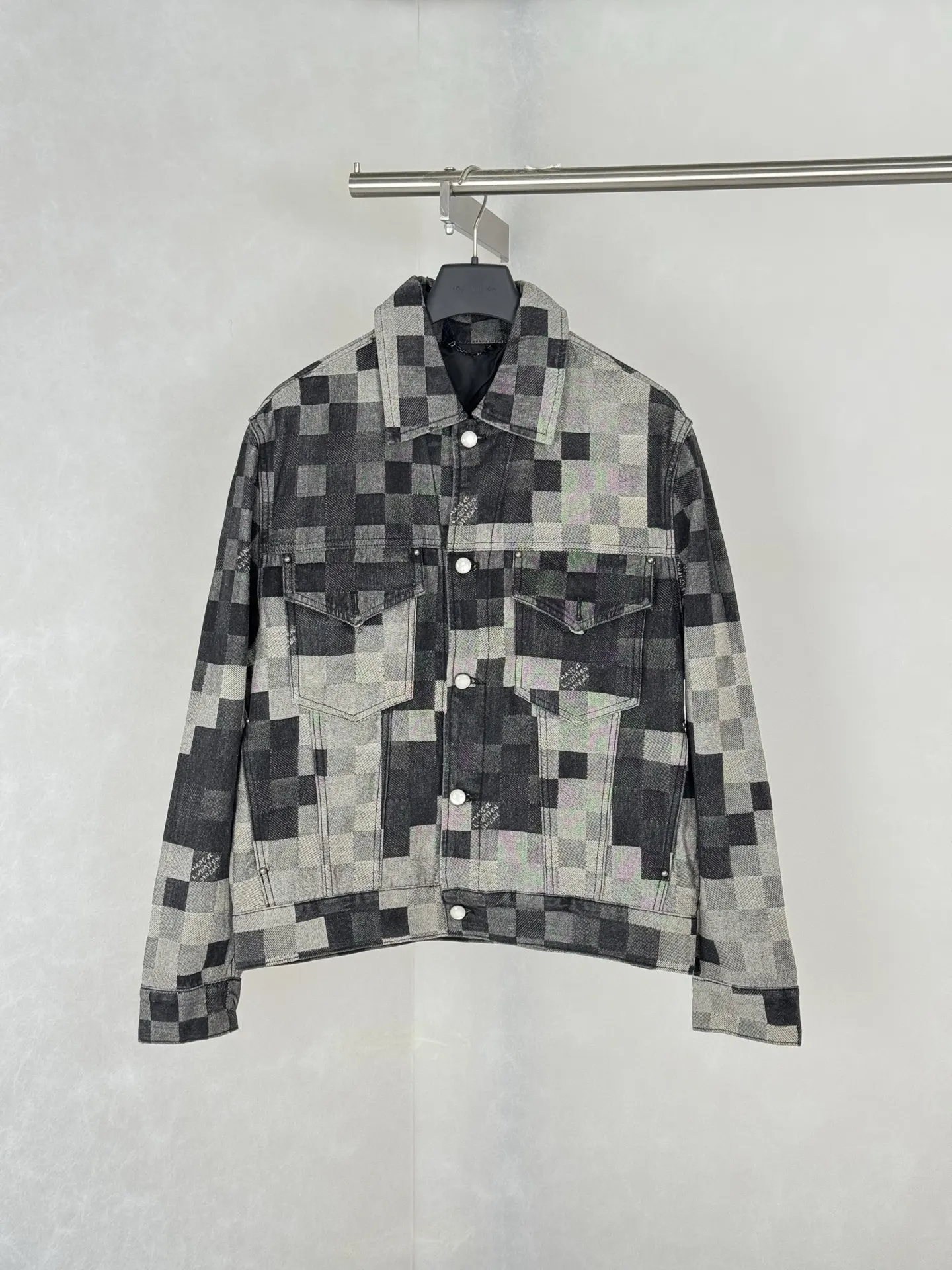 Damier Mosaic Jacquard Denim Jacket D34519193