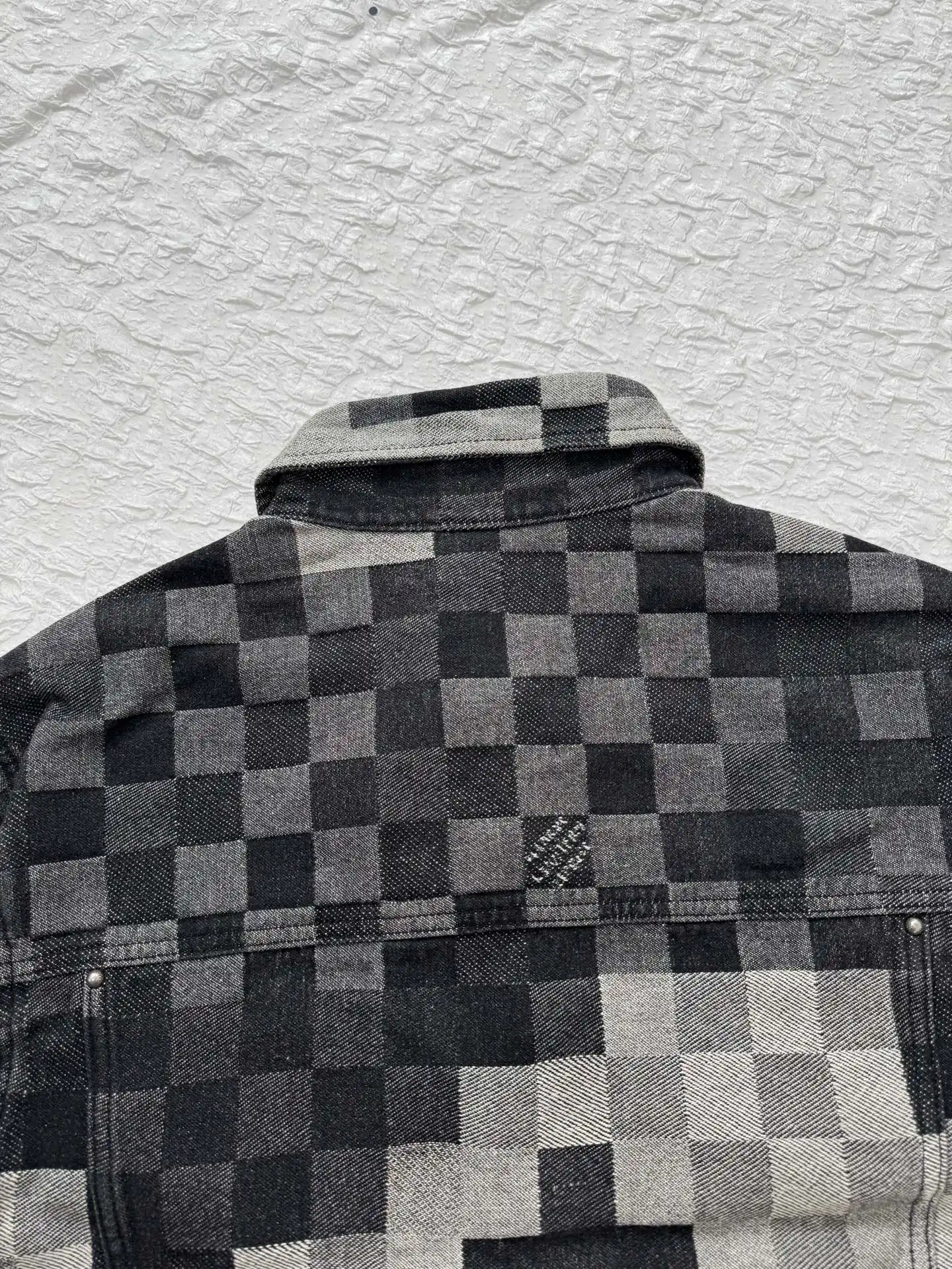 Damier Mosaic Jacquard Denim Jacket D34519193 — view 6