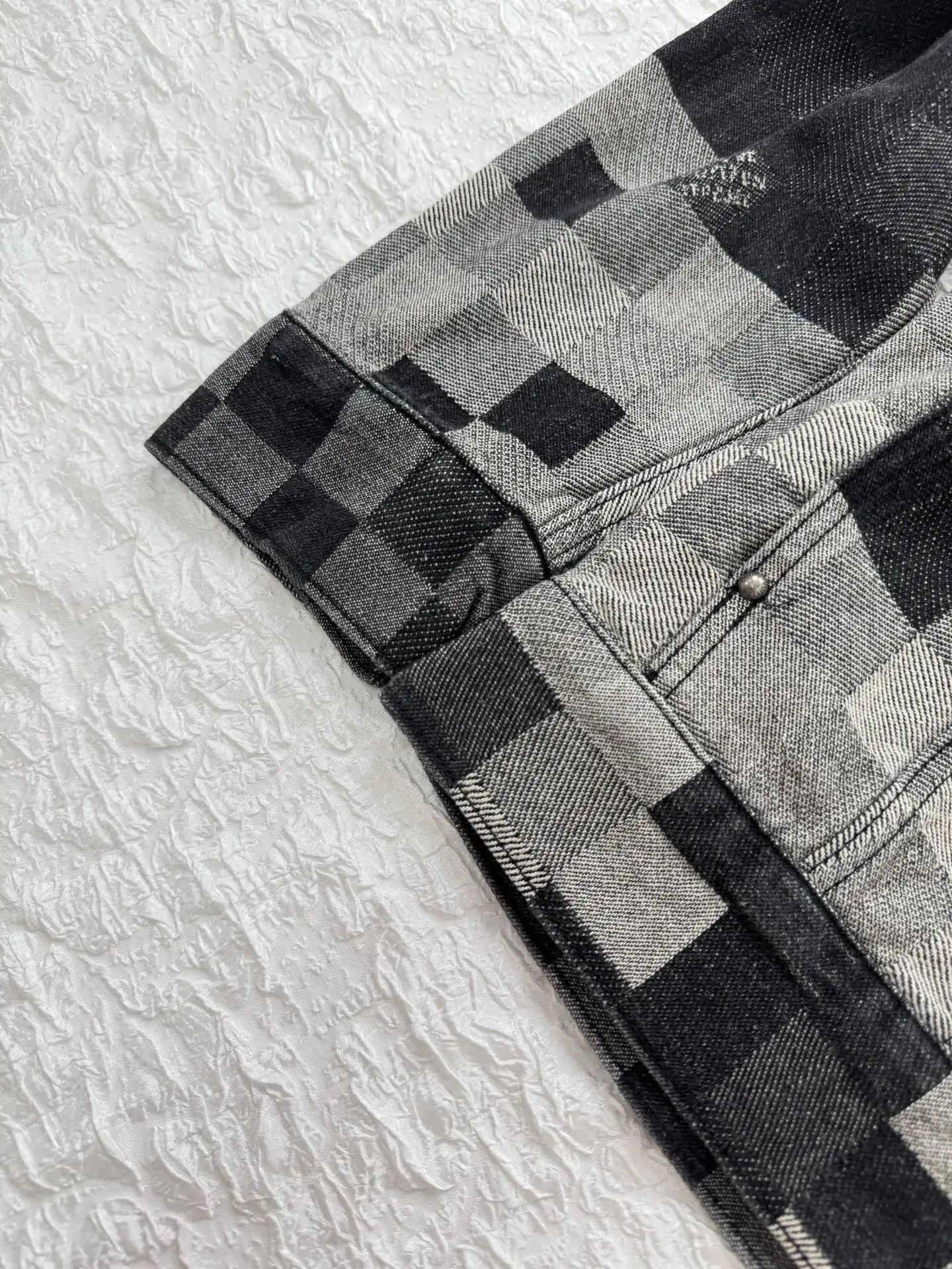 Damier Mosaic Jacquard Denim Jacket D34519193 — view 7