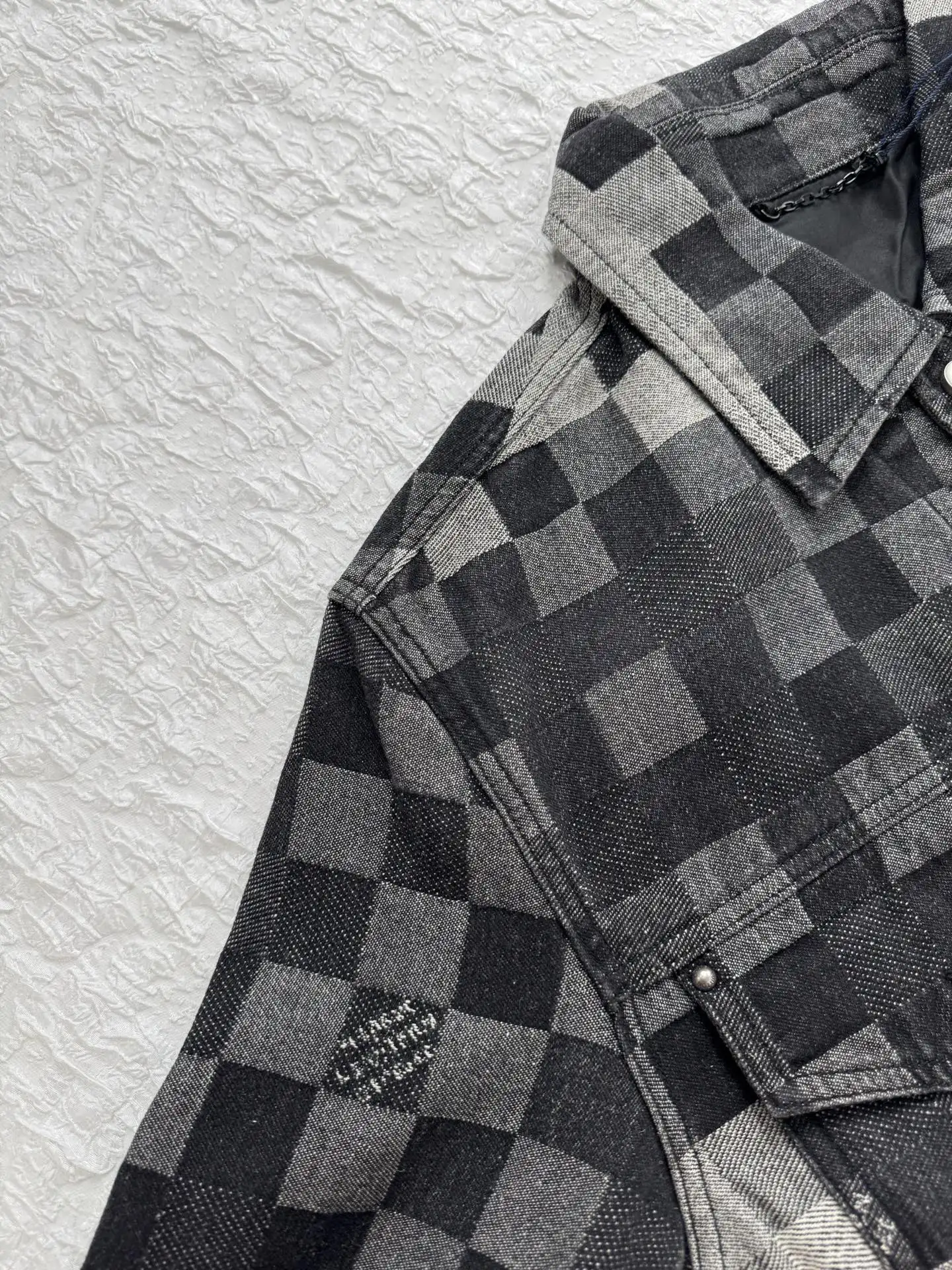 Damier Mosaic Jacquard Denim Jacket D34519193 — view 8