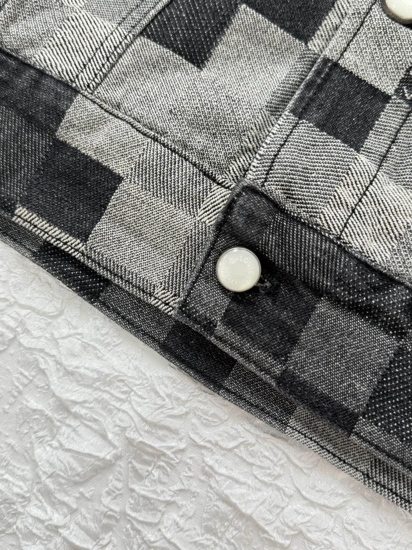 Damier Mosaic Jacquard Denim Jacket D34519193 — view 10