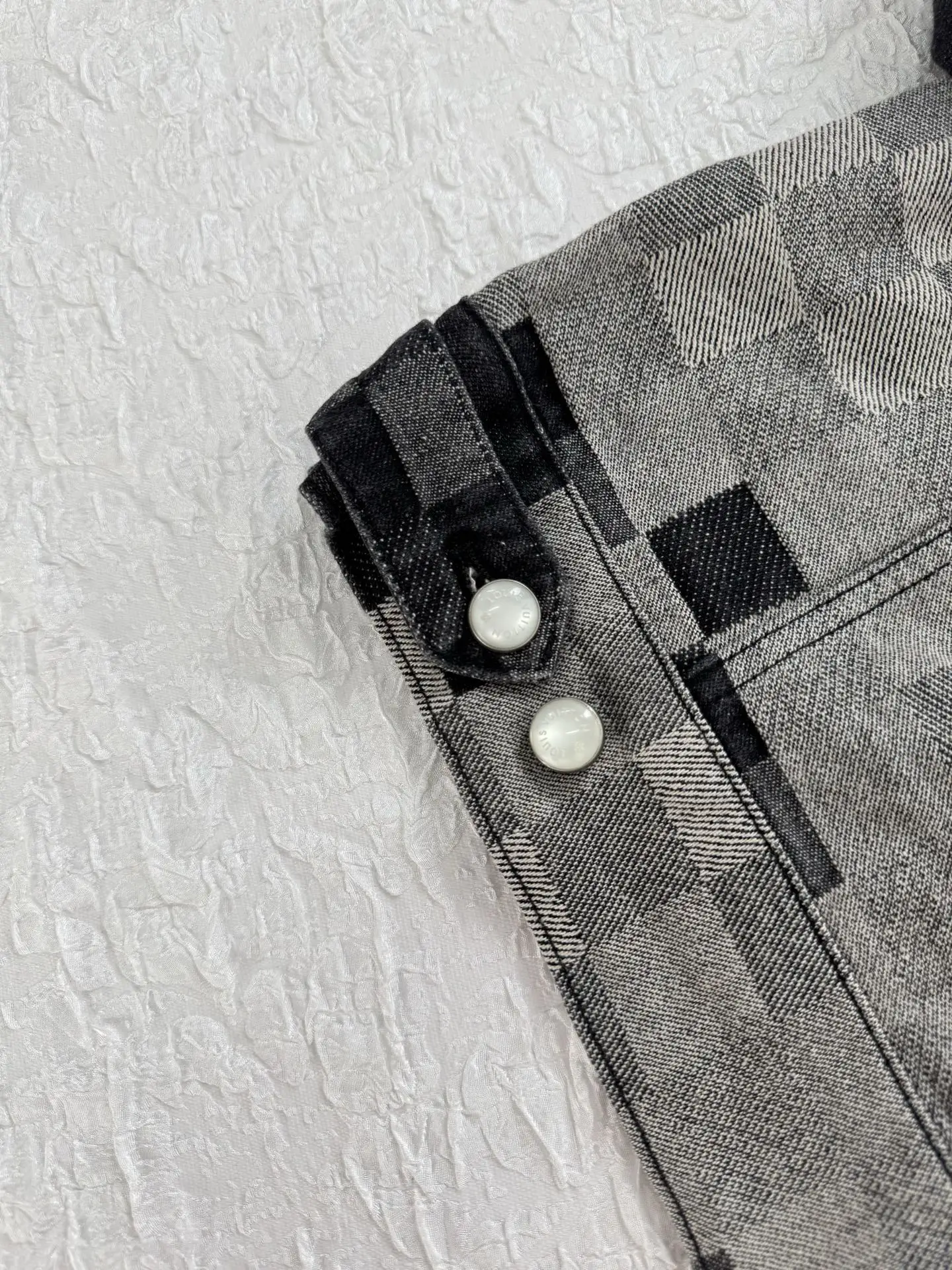 Damier Mosaic Jacquard Denim Jacket D34519193 — view 11