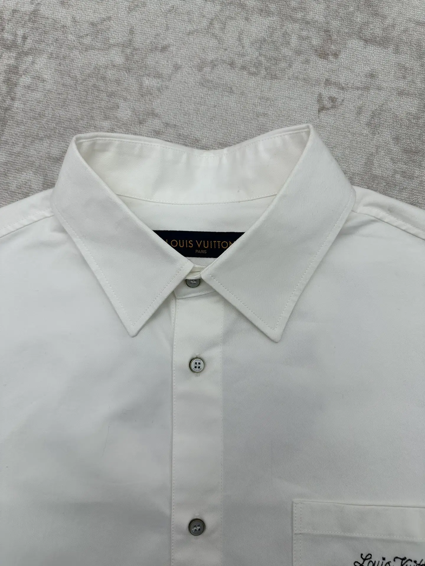 Embroidered Cotton Short-Sleeve Shirt D35013998 — view 3