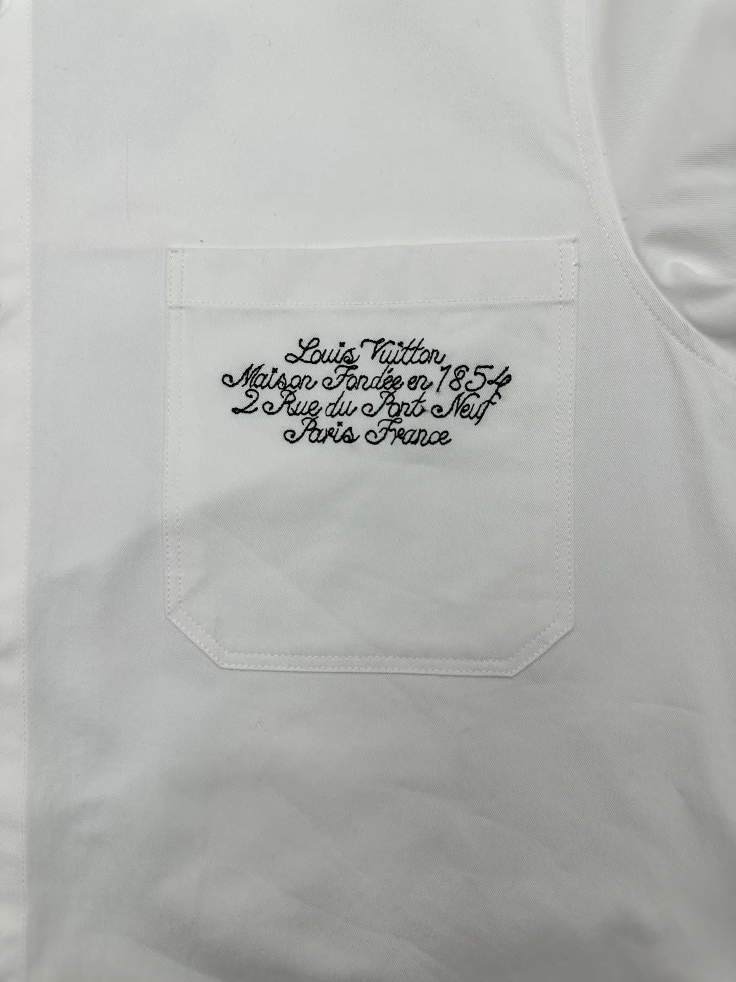 Embroidered Cotton Short-Sleeve Shirt D35013998 — view 4