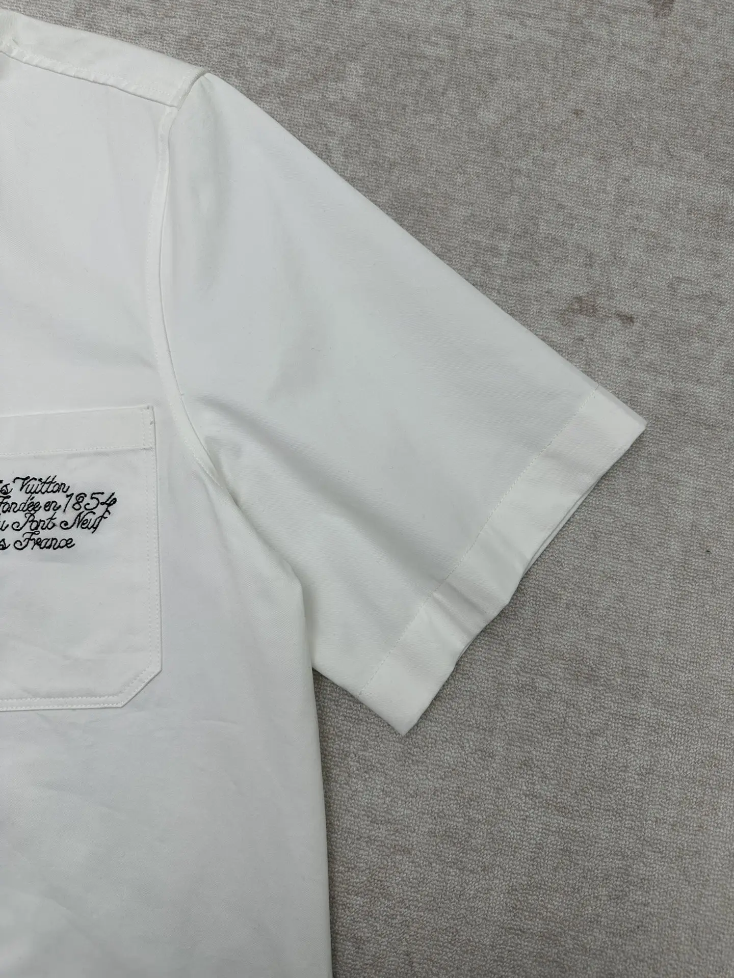 Embroidered Cotton Short-Sleeve Shirt D35013998 — view 5