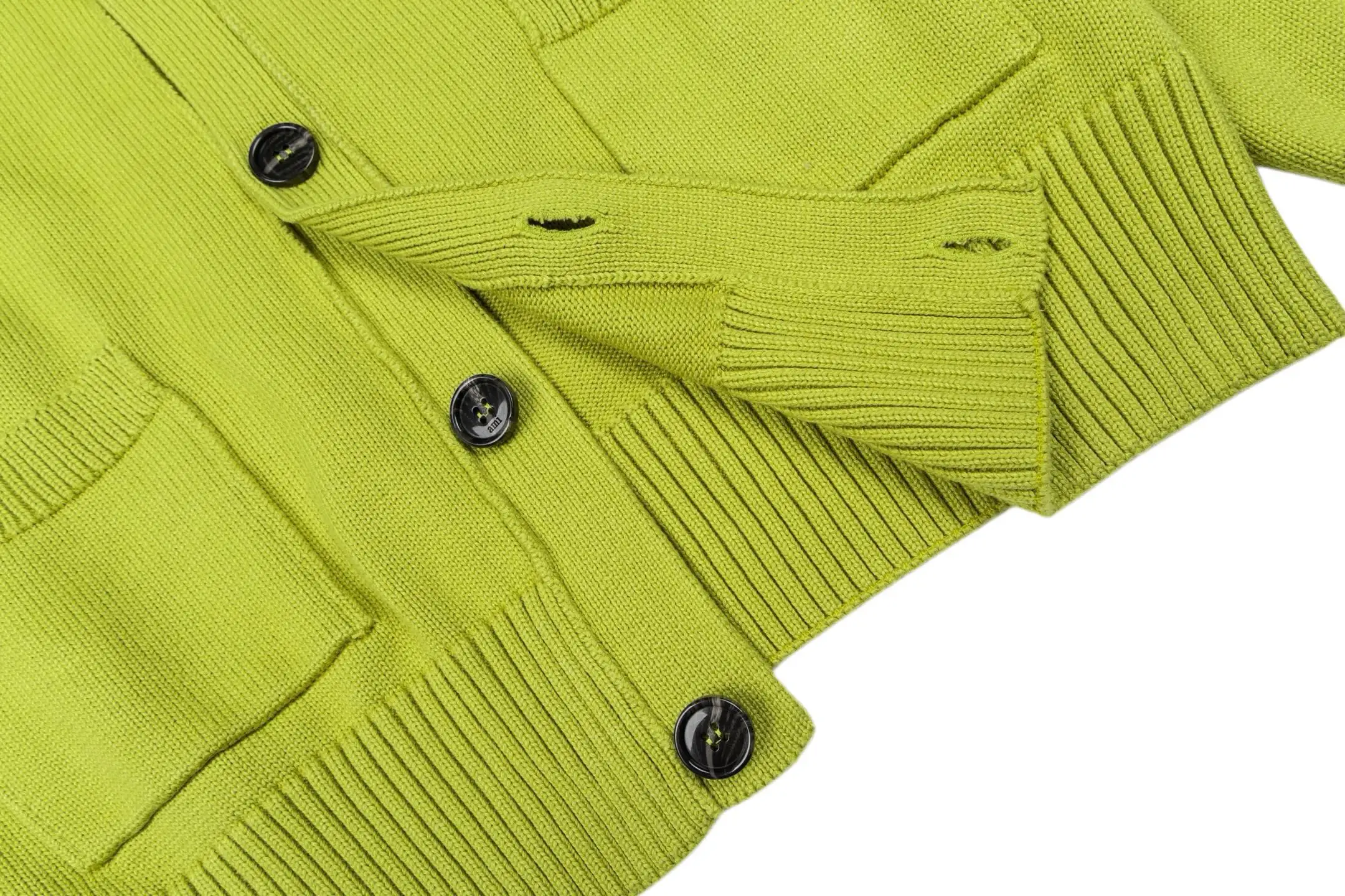 Ami de Coeur Wool Cardigan D35021121 — view 8