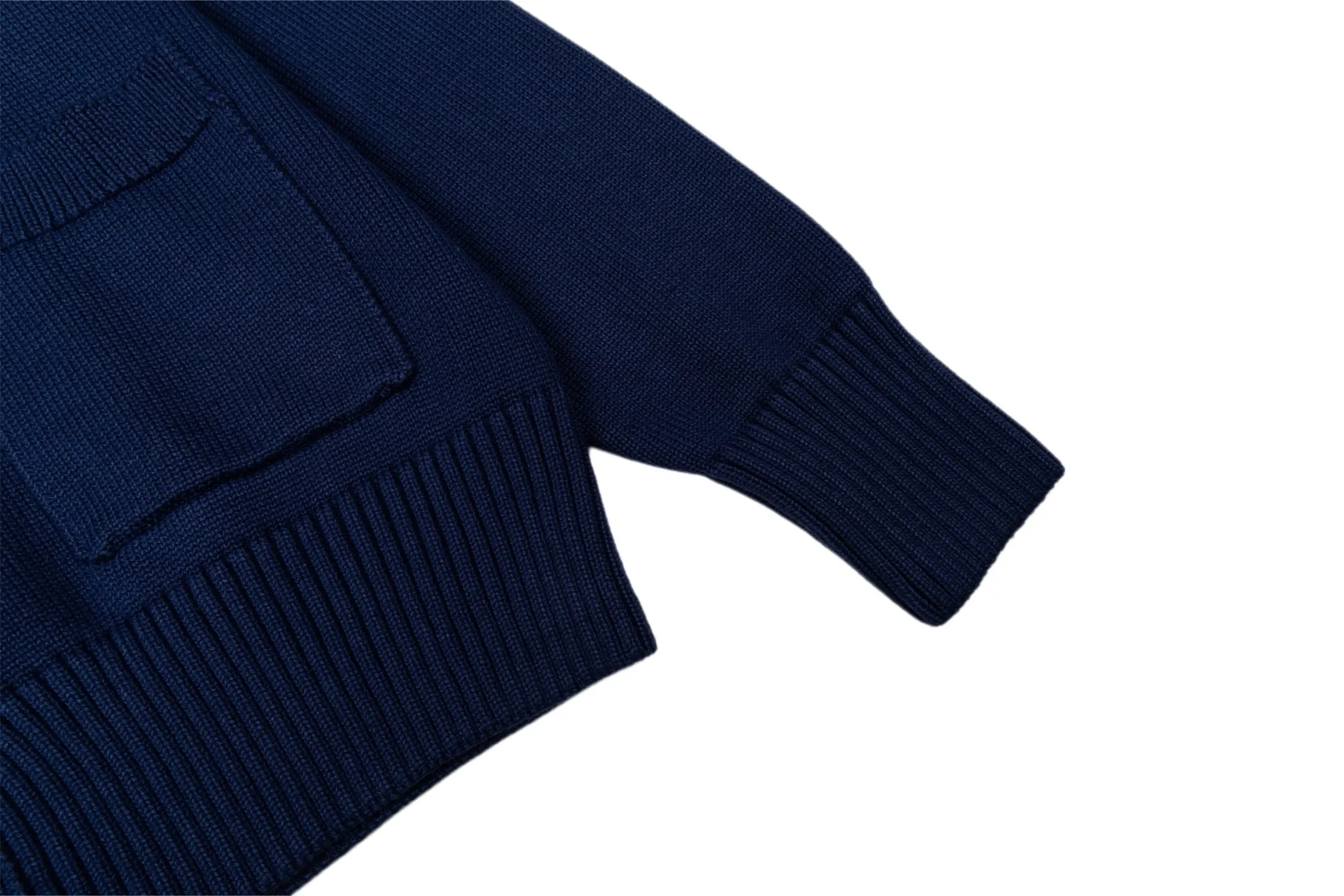 Ami de Coeur Intarsia Wool Cardigan D35021120 — view 6