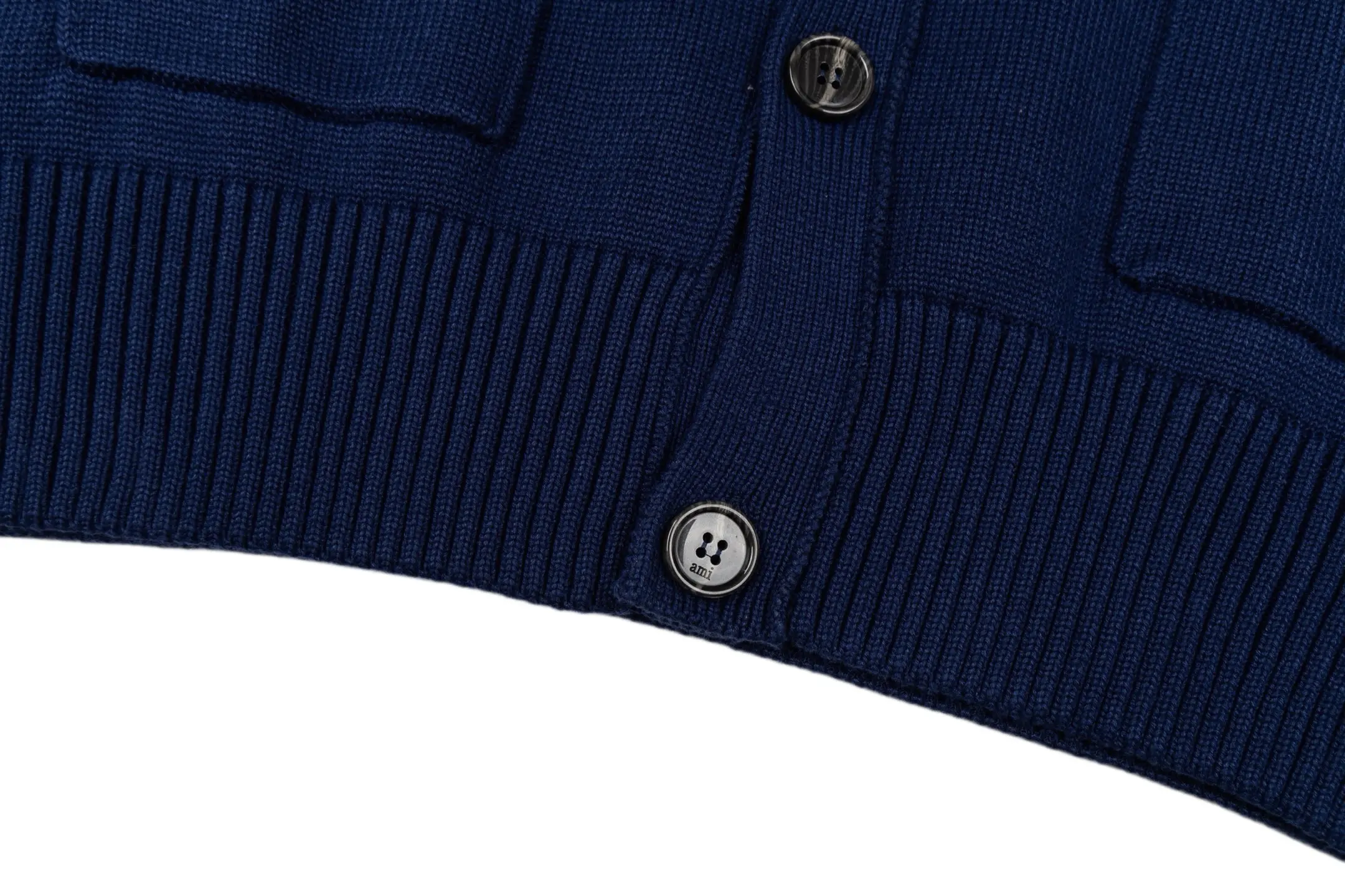 Ami de Coeur Intarsia Wool Cardigan D35021120 — view 8