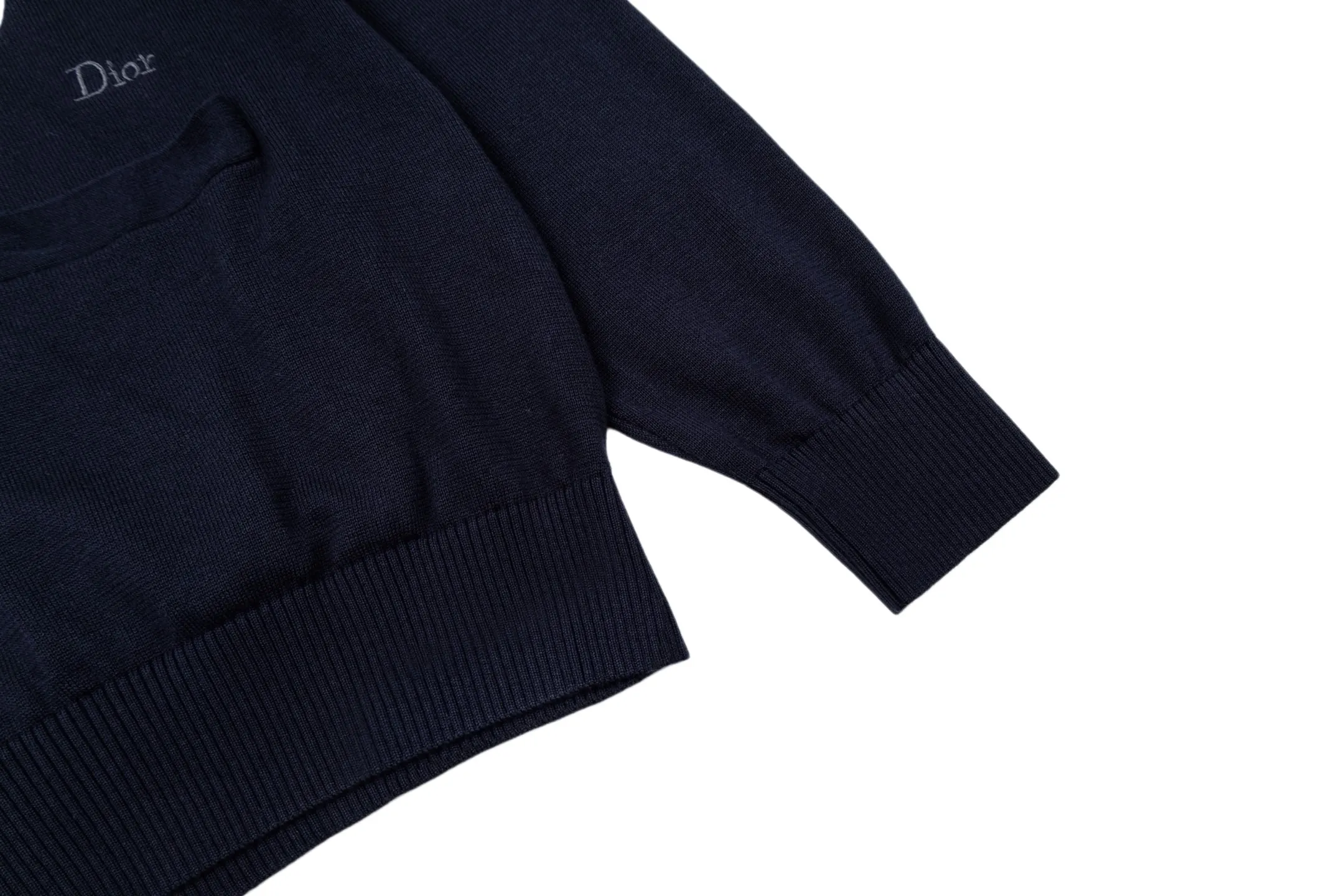 Médaillon Colibri Embroidered Wool-Blend Cardigan D35021033 — view 10
