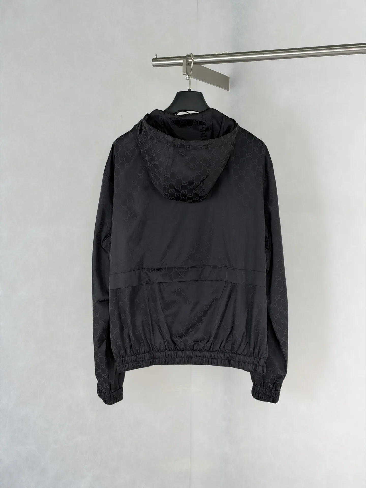 GG Jacquard Hooded Windbreaker Jacket D35019176 — view 2