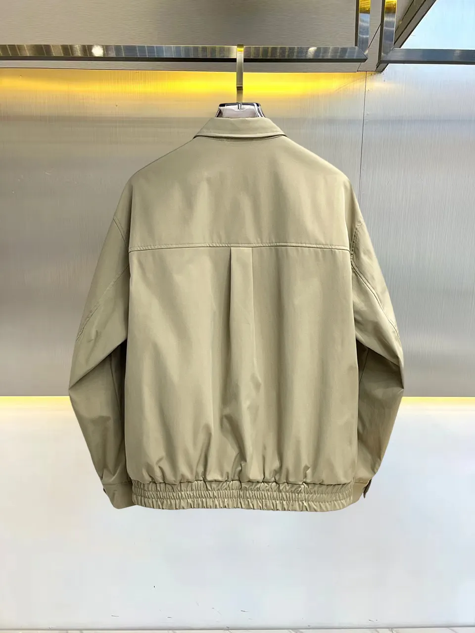 Logo-Embroidered Technical Coach Jacket D35014668 — view 2
