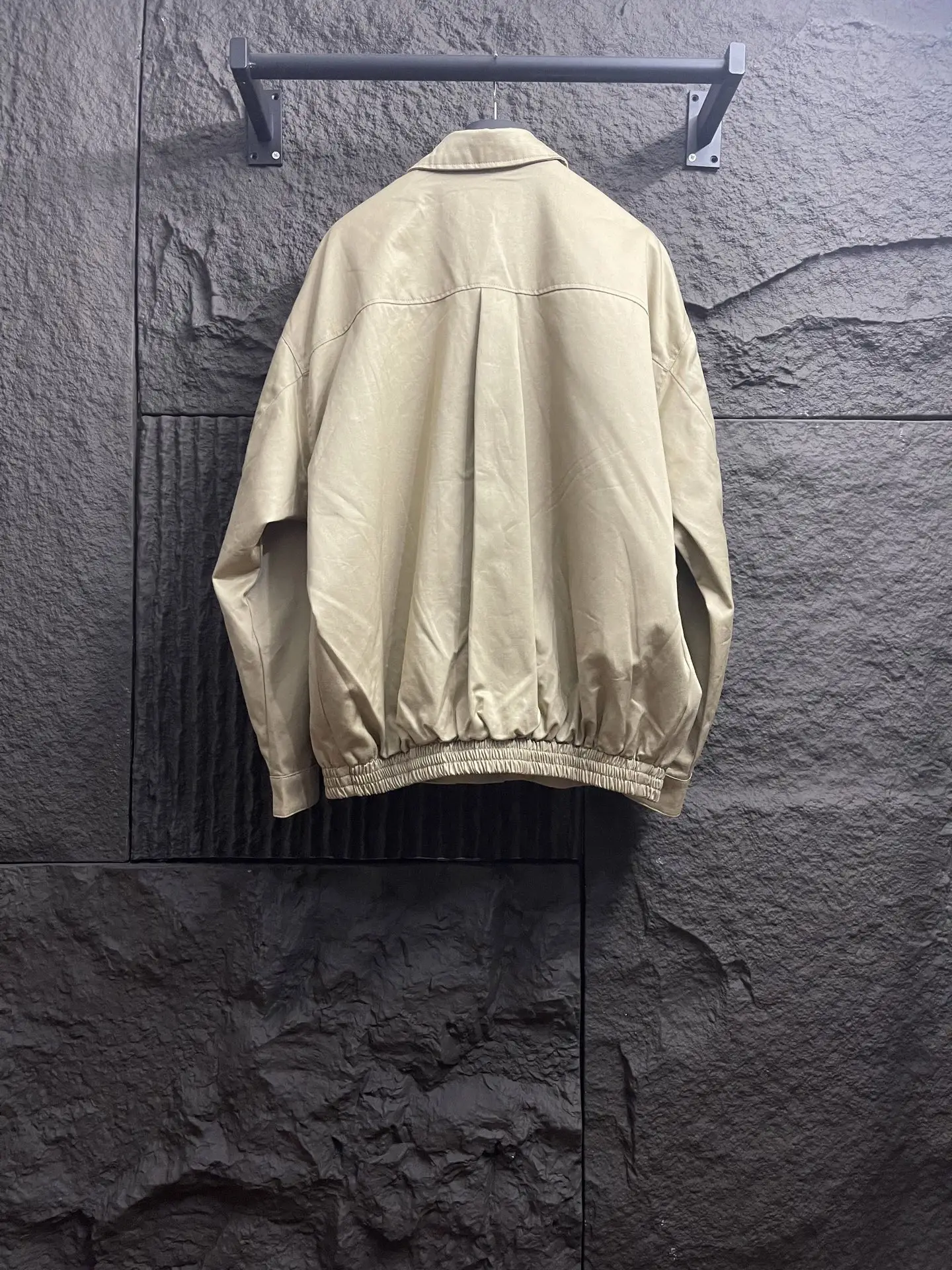 Logo-Embroidered Cotton-Blend Coach Jacket D35014750 — view 2
