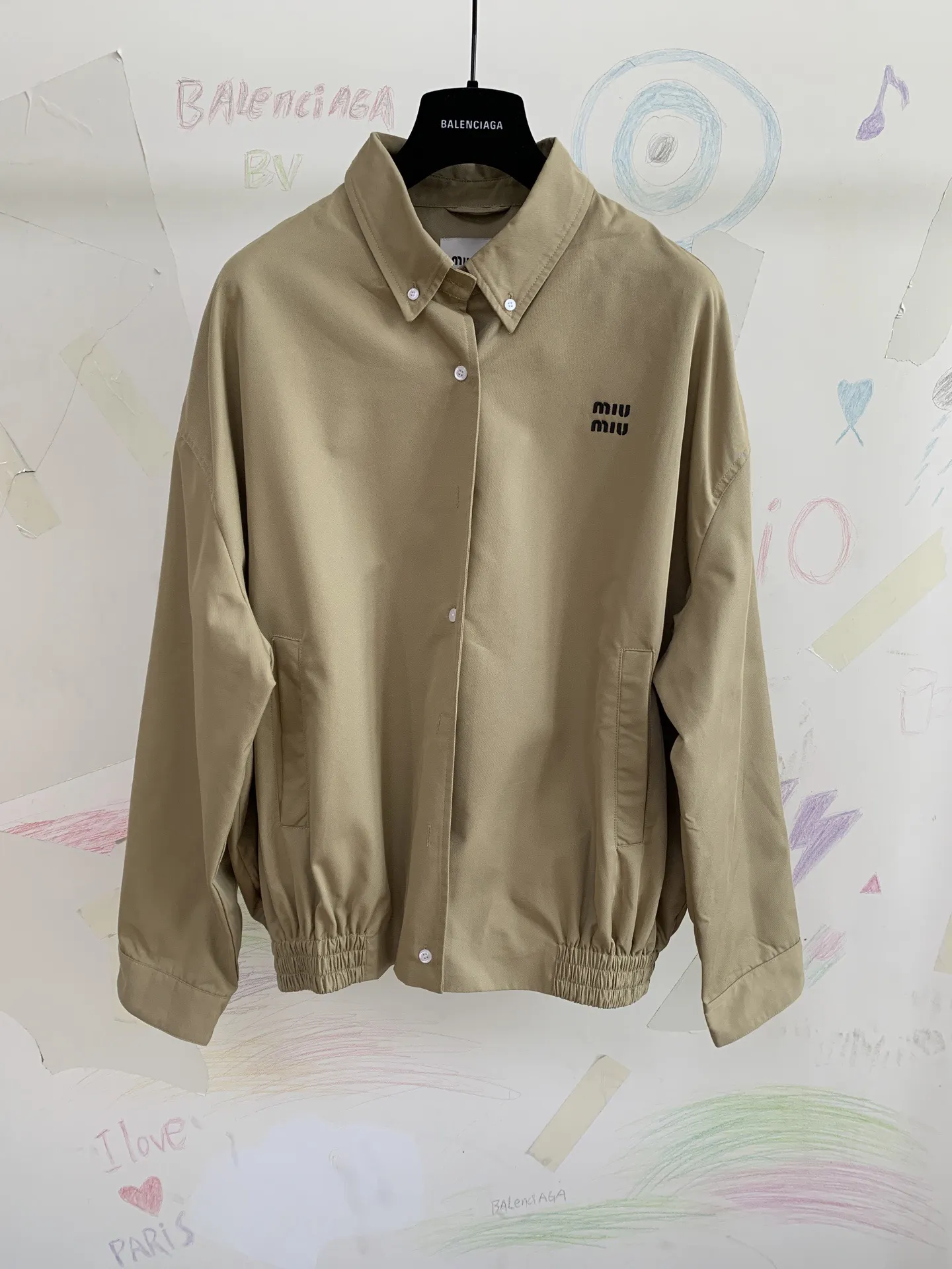 Embroidered Logo Blouson Jacket D35014751