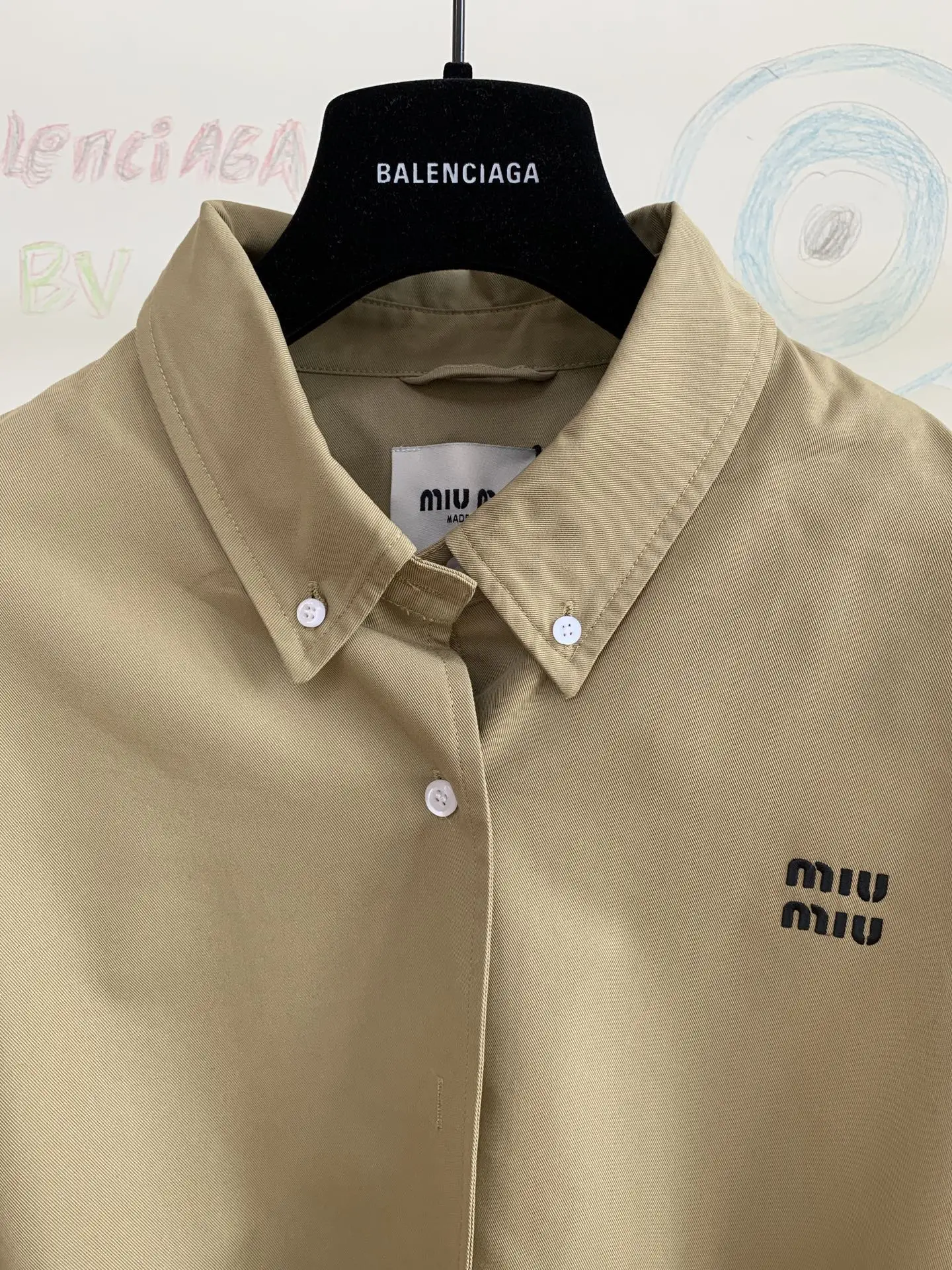 Embroidered Logo Blouson Jacket D35014751 — view 3