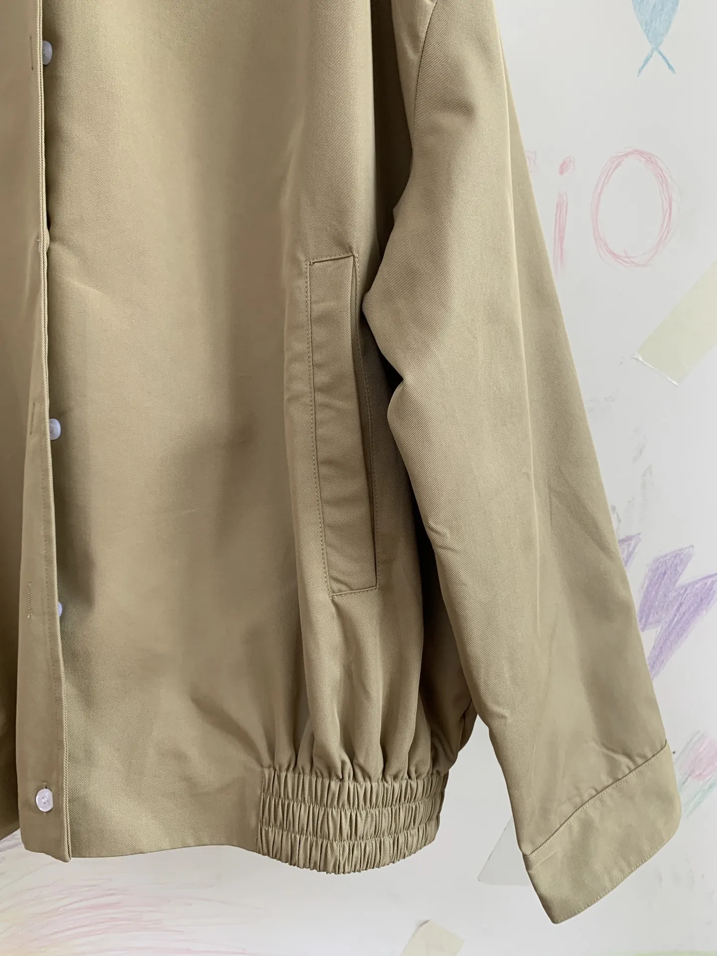 Embroidered Logo Blouson Jacket D35014751 — view 6
