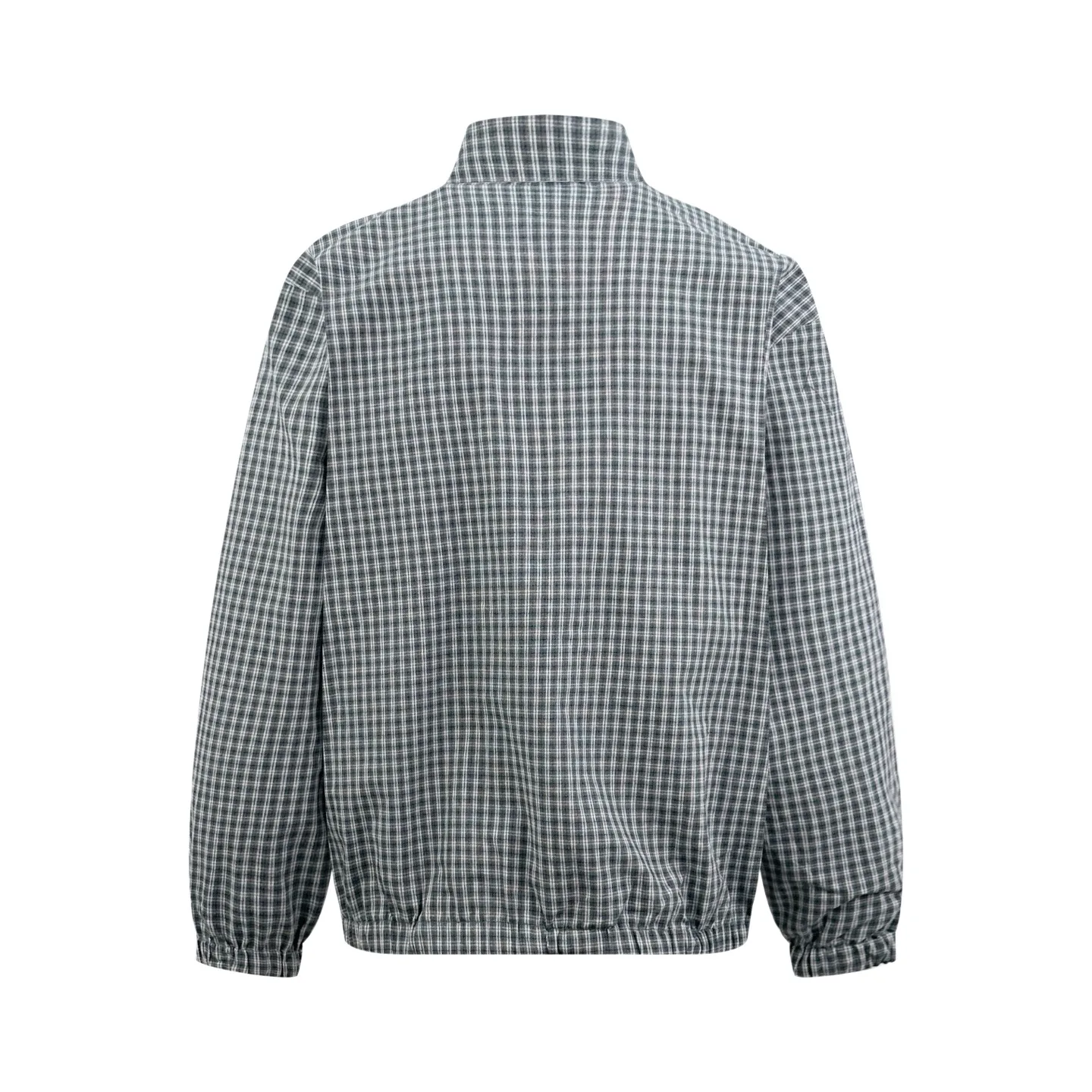 Reversible Plaid Poplin Blouson Jacket D35021236 — view 2
