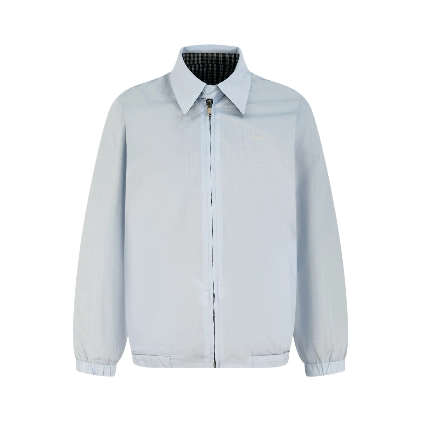 Reversible Plaid Poplin Blouson Jacket D35021236 — view 3