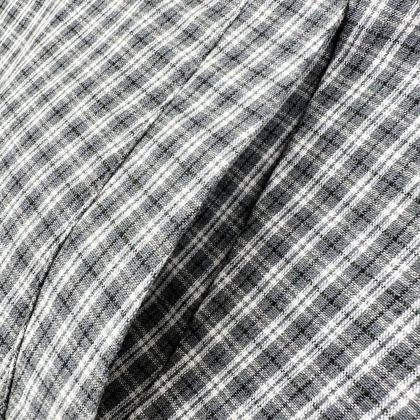 Reversible Plaid Poplin Blouson Jacket D35021236 — view 8