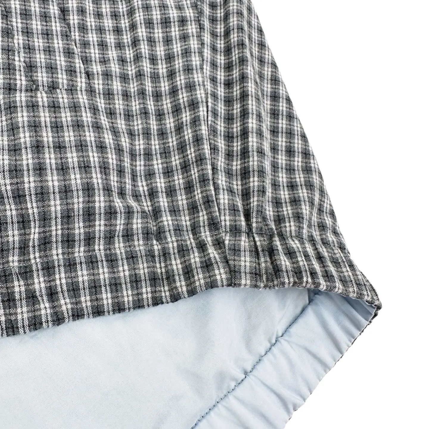 Reversible Plaid Poplin Blouson Jacket D35021236 — view 10