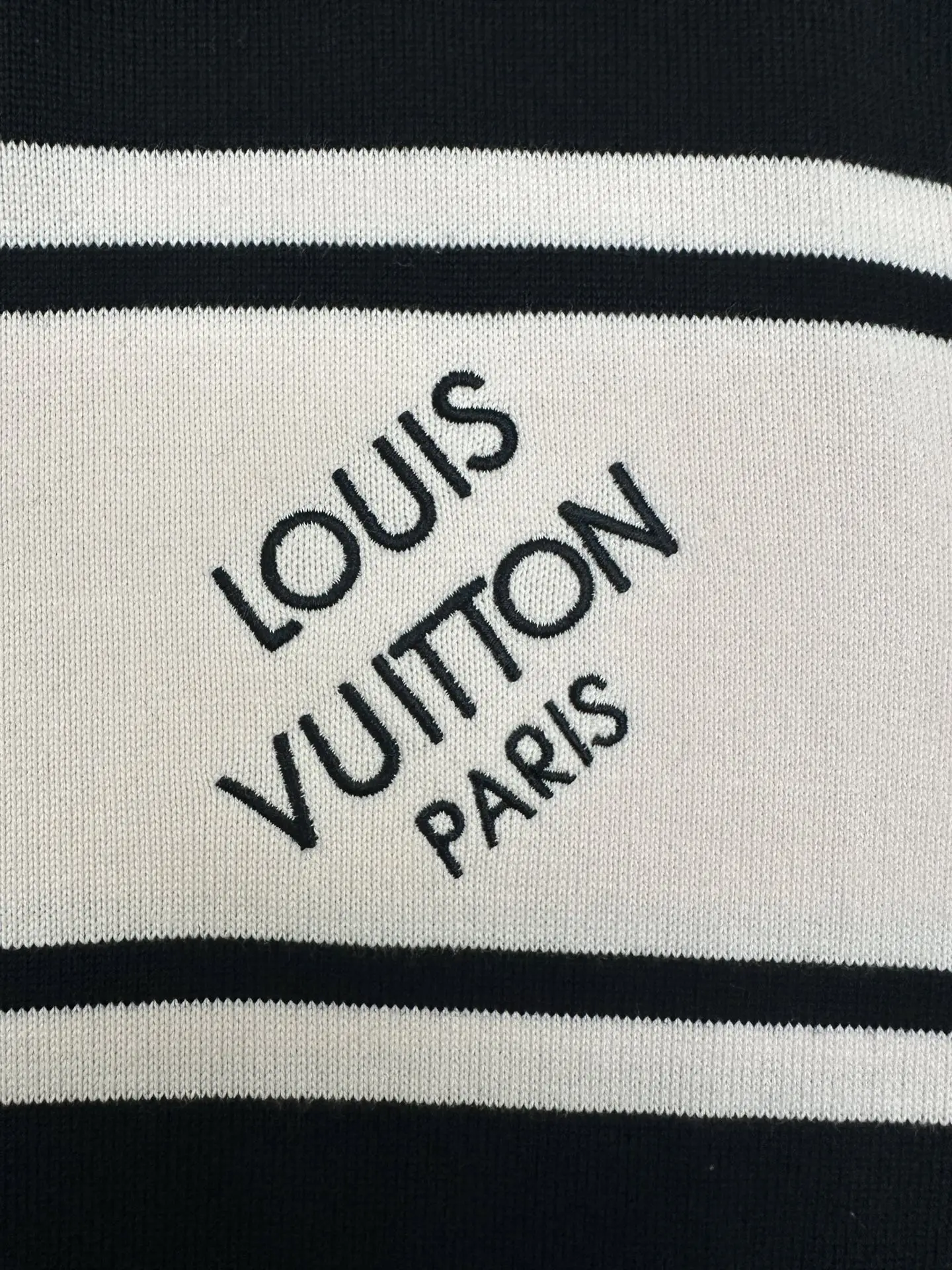 Logo-Embroidered Striped Cotton Knit Track Jacket D35021344 — view 7