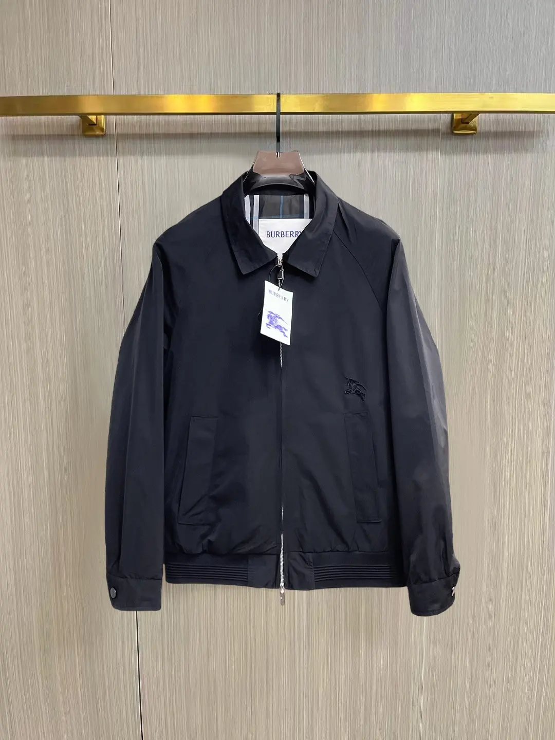 Embroidered Logo Harrington Jacket D36014354