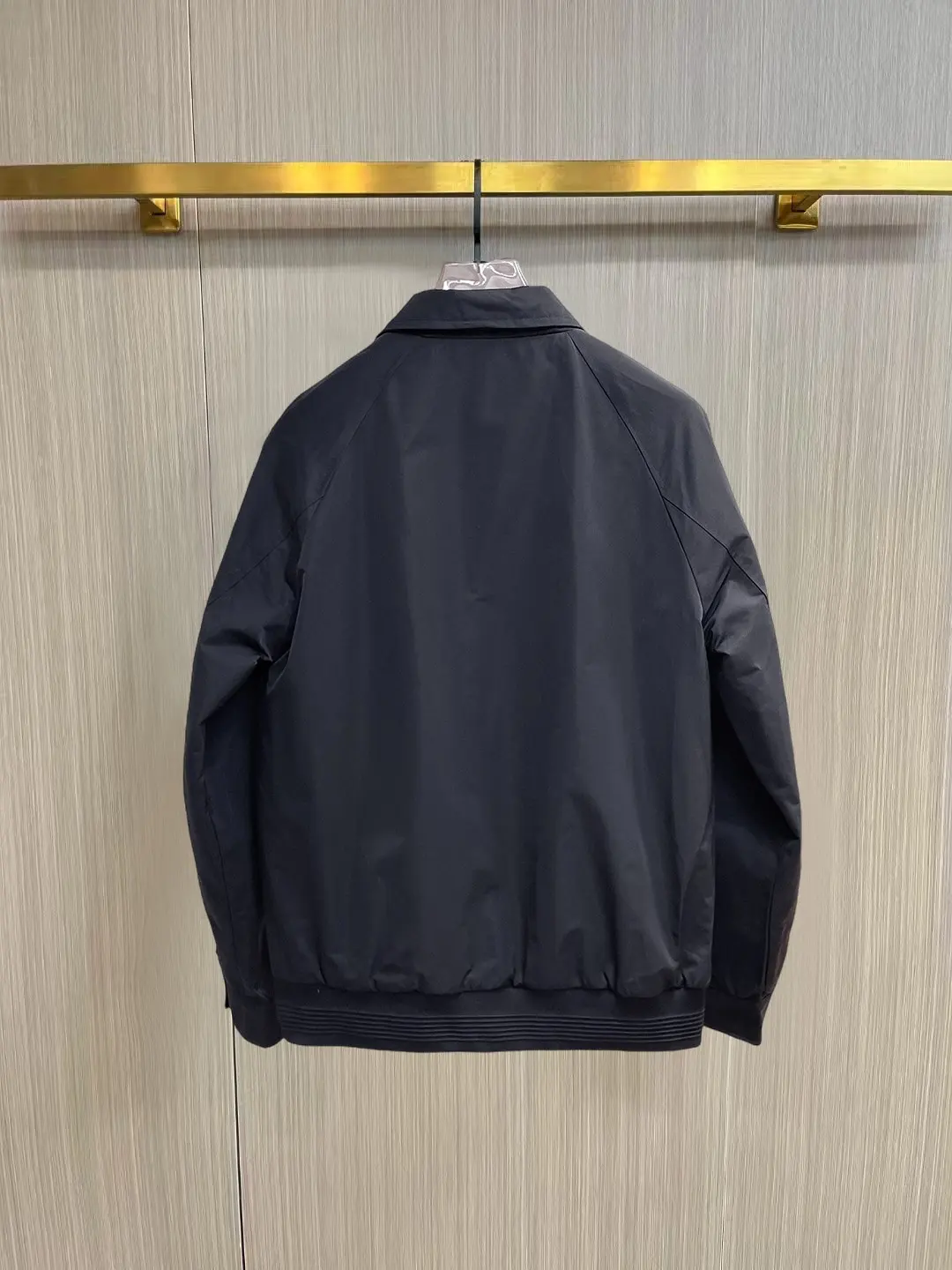 Embroidered Logo Harrington Jacket D36014354 — view 2