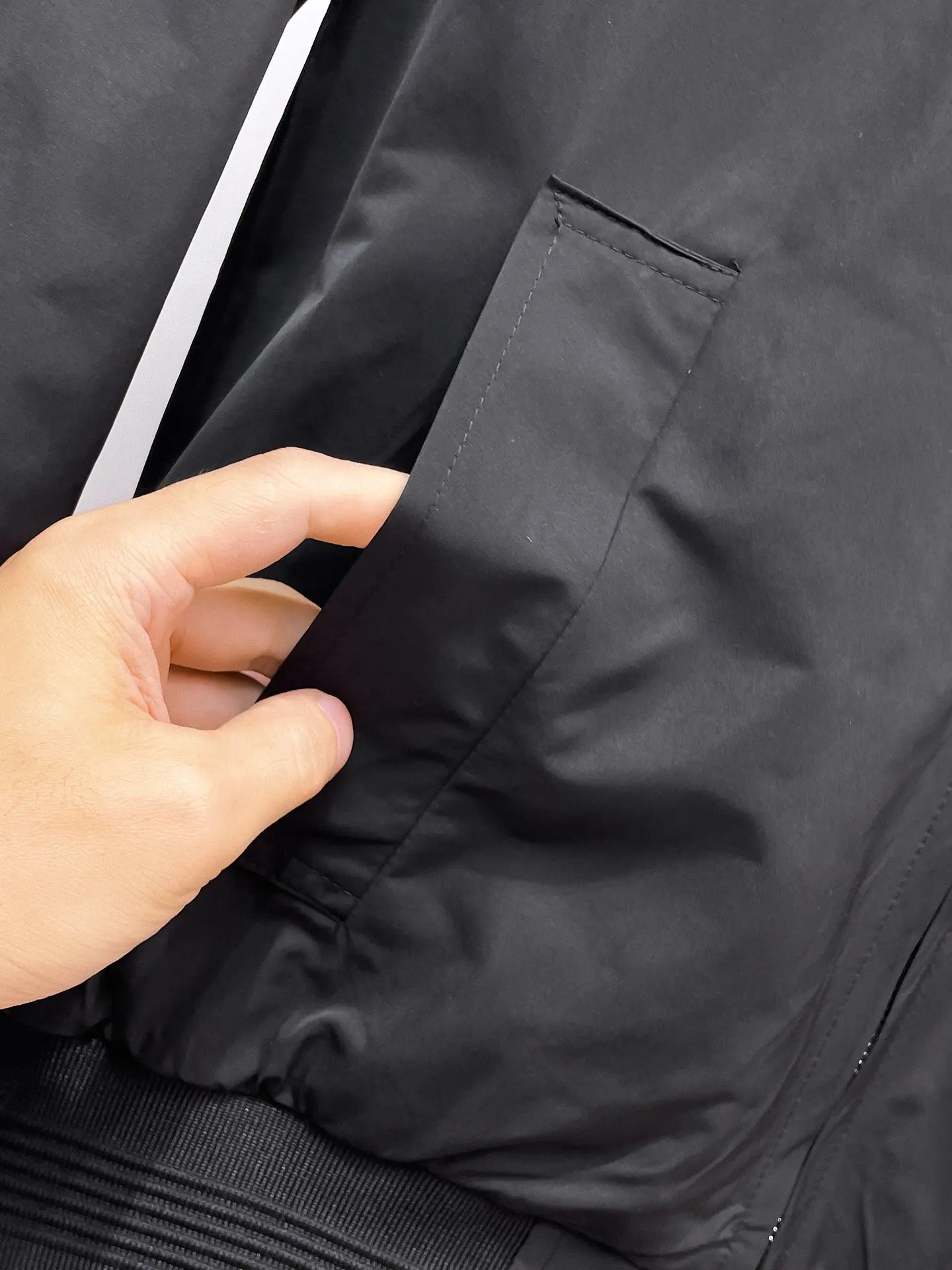 Embroidered Logo Harrington Jacket D36014354 — view 8