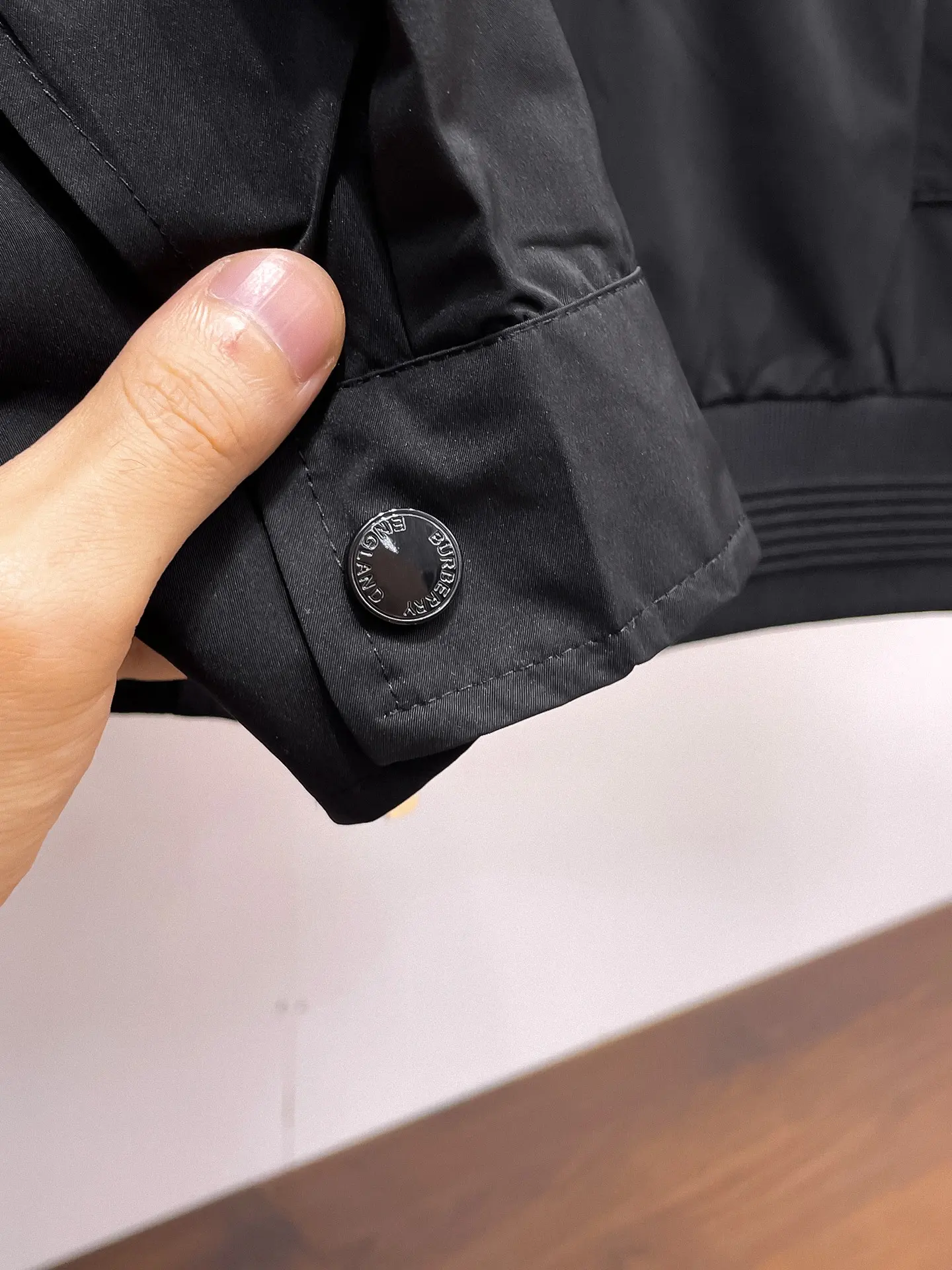 Embroidered Logo Harrington Jacket D36014354 — view 9
