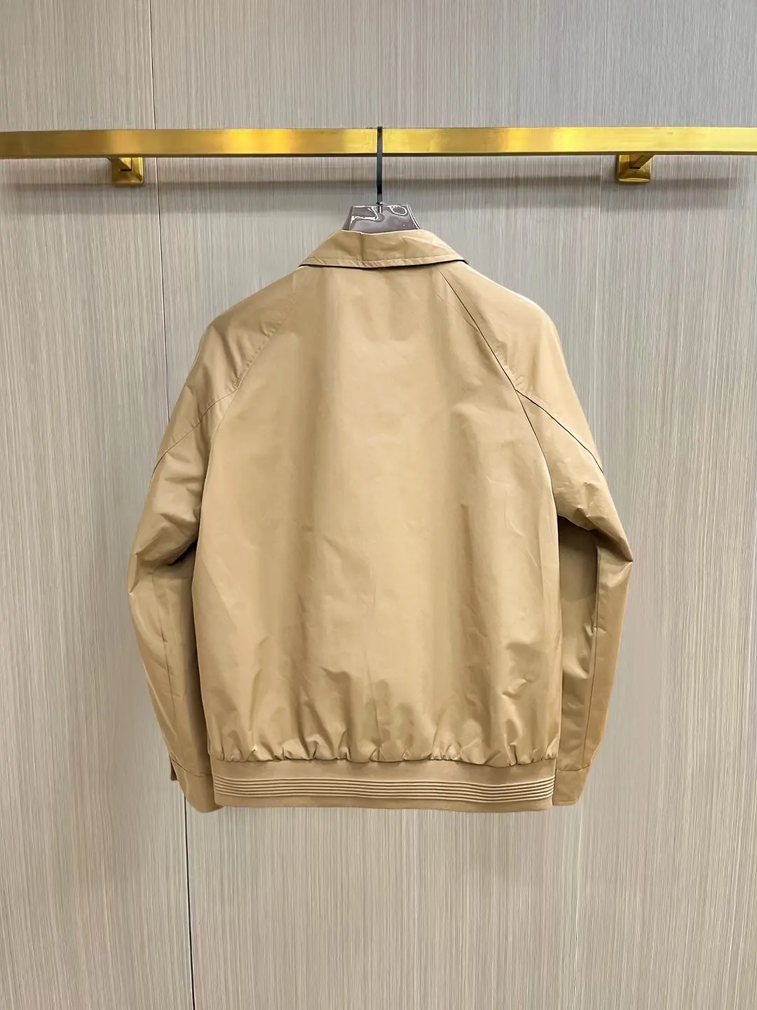 Embroidered Logo Harrington Jacket D36014355 — view 2