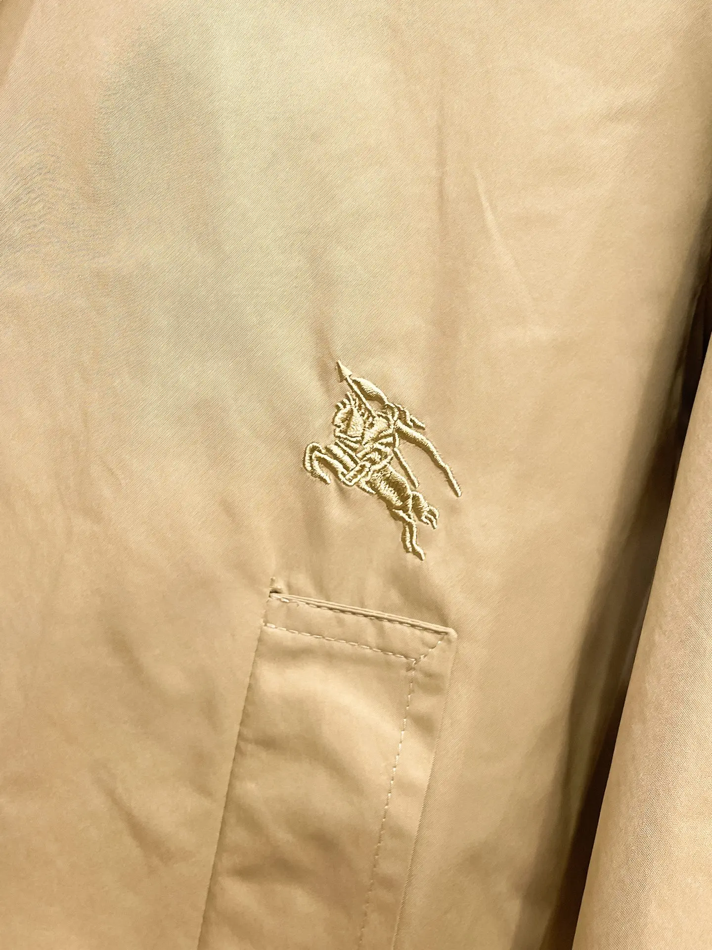 Embroidered Logo Harrington Jacket D36014355 — view 7