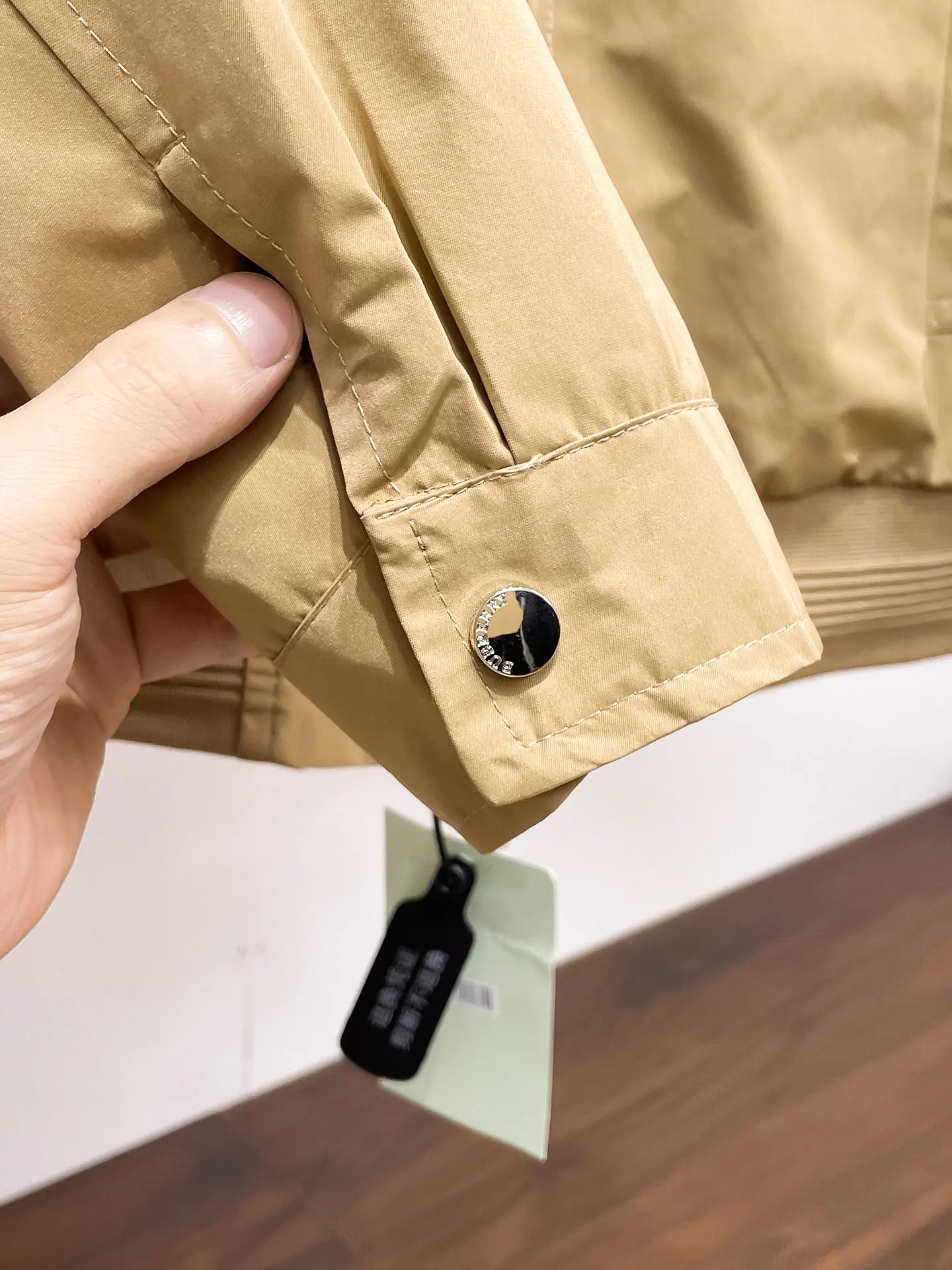 Embroidered Logo Harrington Jacket D36014355 — view 9