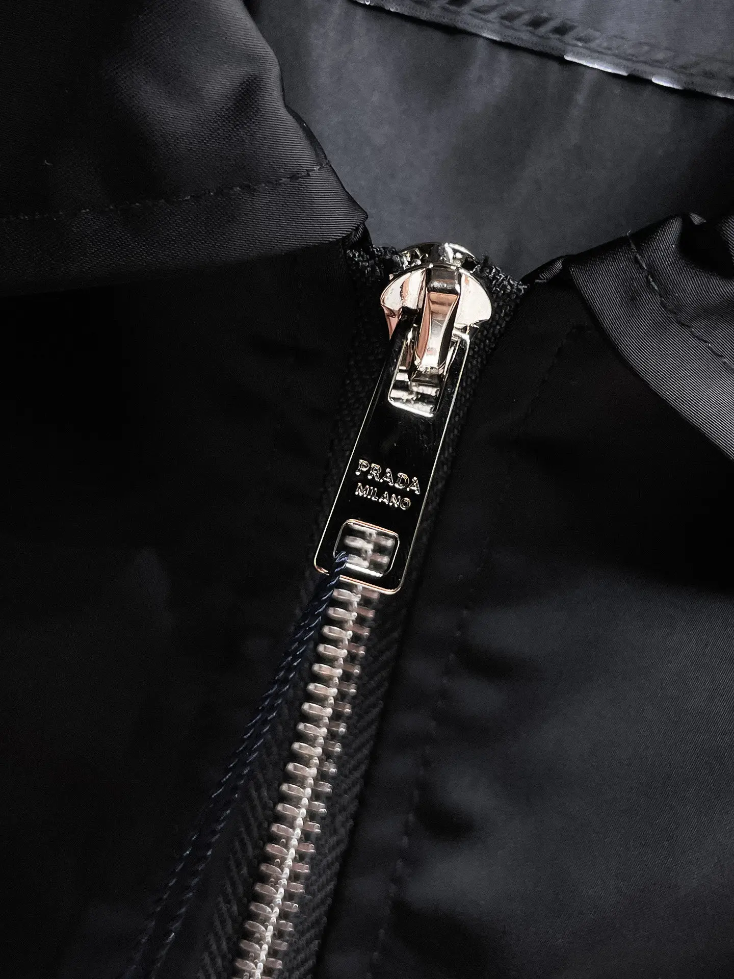 Logo-Appliquéd Re-Nylon Harrington Jacket D36014679 — view 6