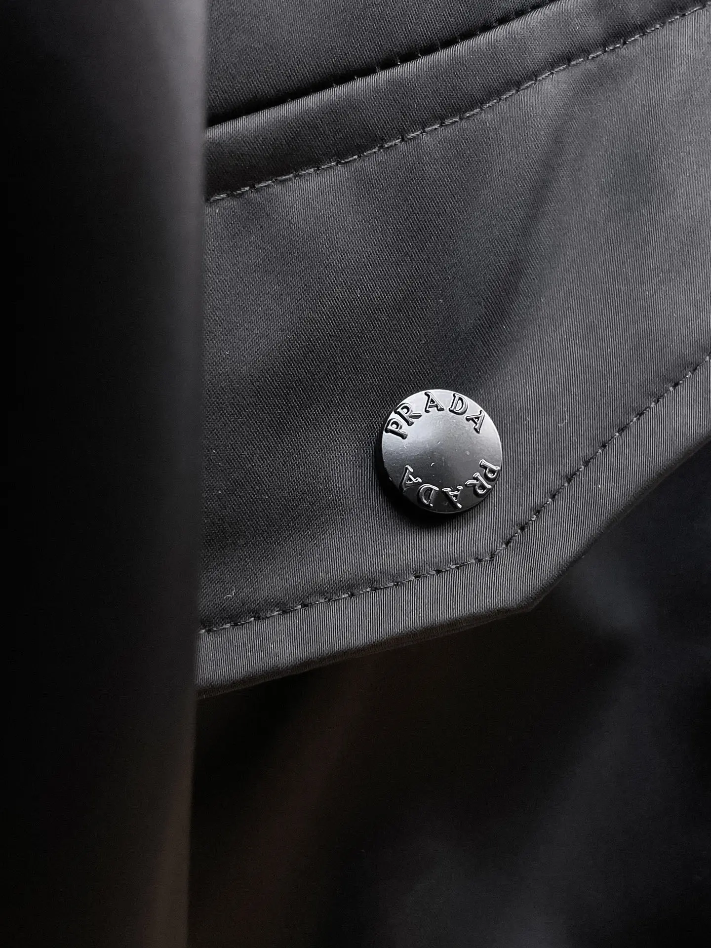 Logo-Appliquéd Re-Nylon Harrington Jacket D36014679 — view 9