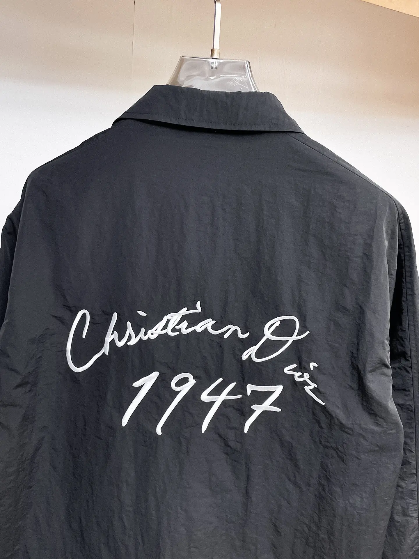 Logo-Embroidered Technical Coach Jacket D36014669 — view 14