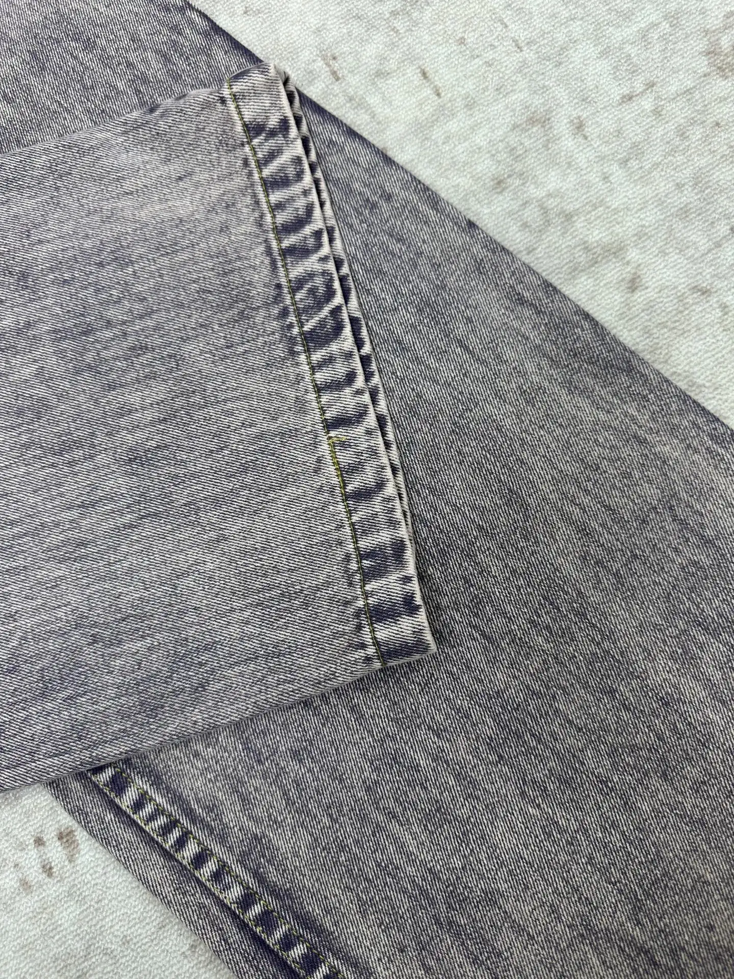 Acid-Wash Straight-Leg Jeans D36013965 — view 5