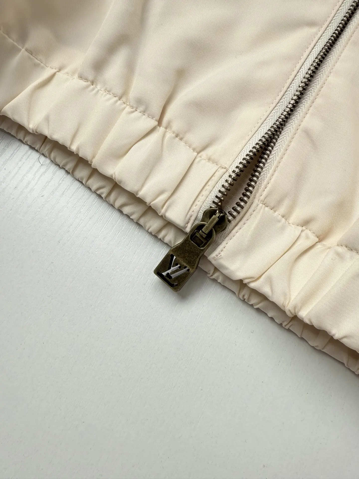 Monogram Lining Funnel-Neck Coach Jacket D36020678 — view 7