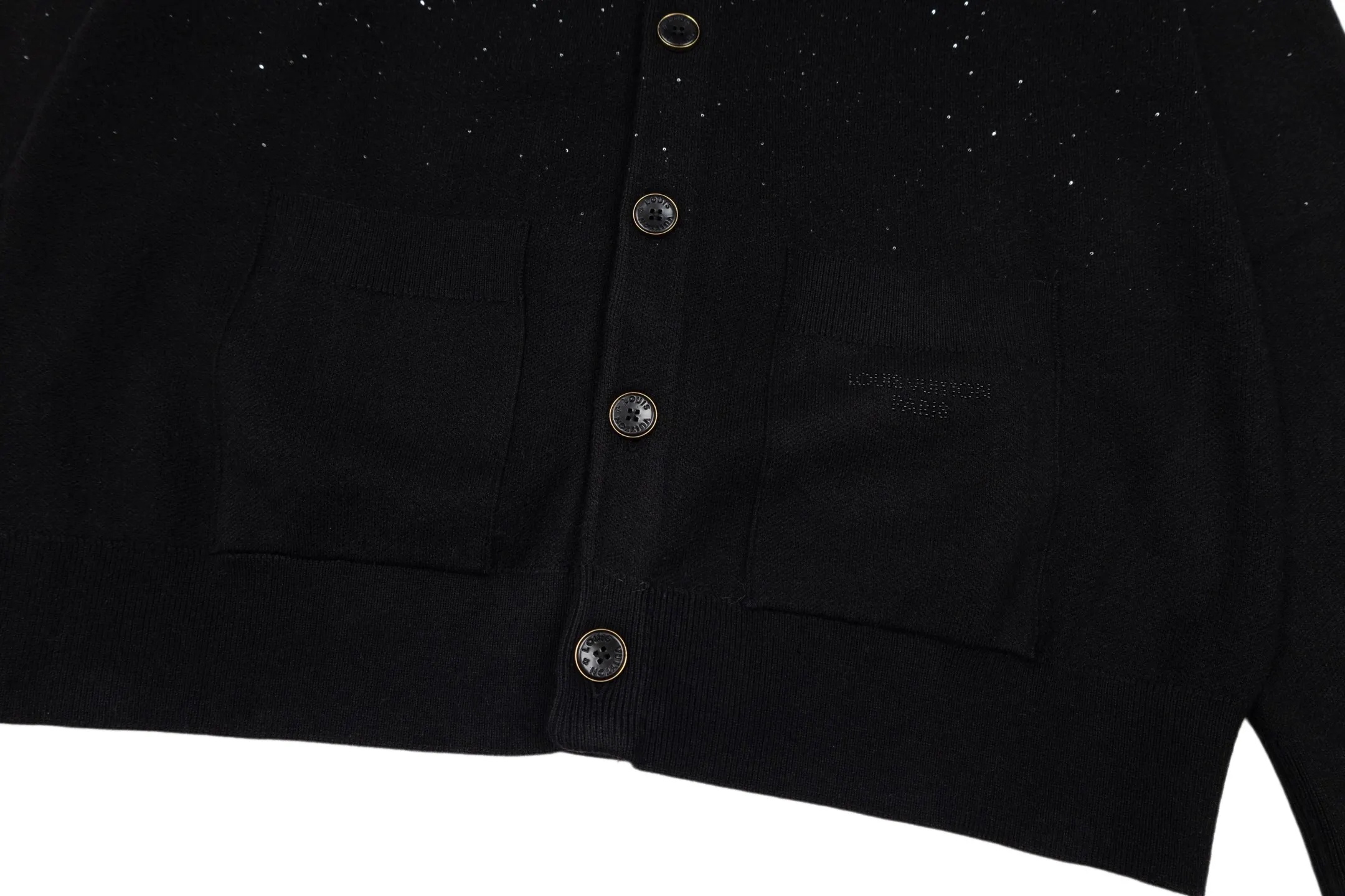 Sequin-Embellished Wool-Blend Cardigan D36021197 — view 7