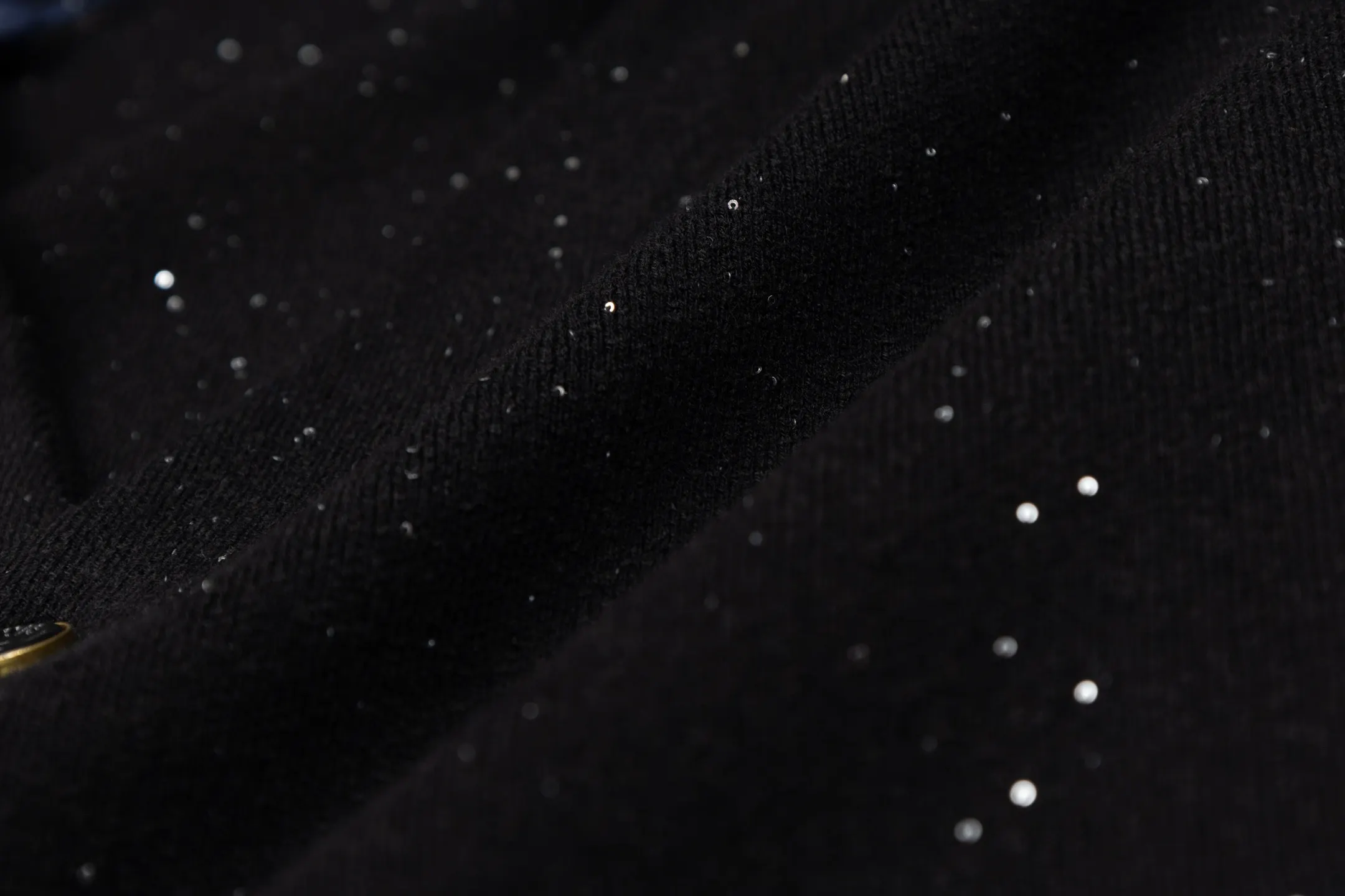 Sequin-Embellished Wool-Blend Cardigan D36021197 — view 8