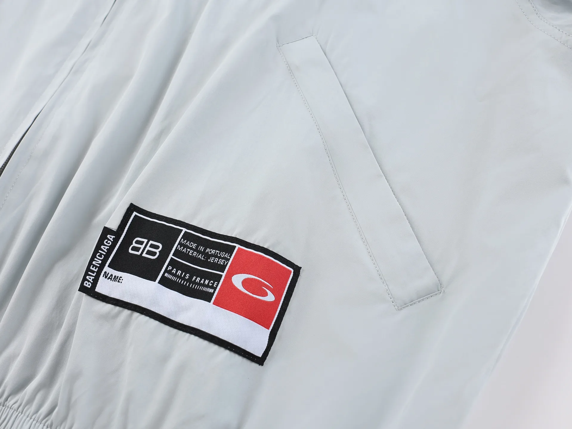 Football Logo Embroidered Poplin Track Jacket D36021168 — view 9