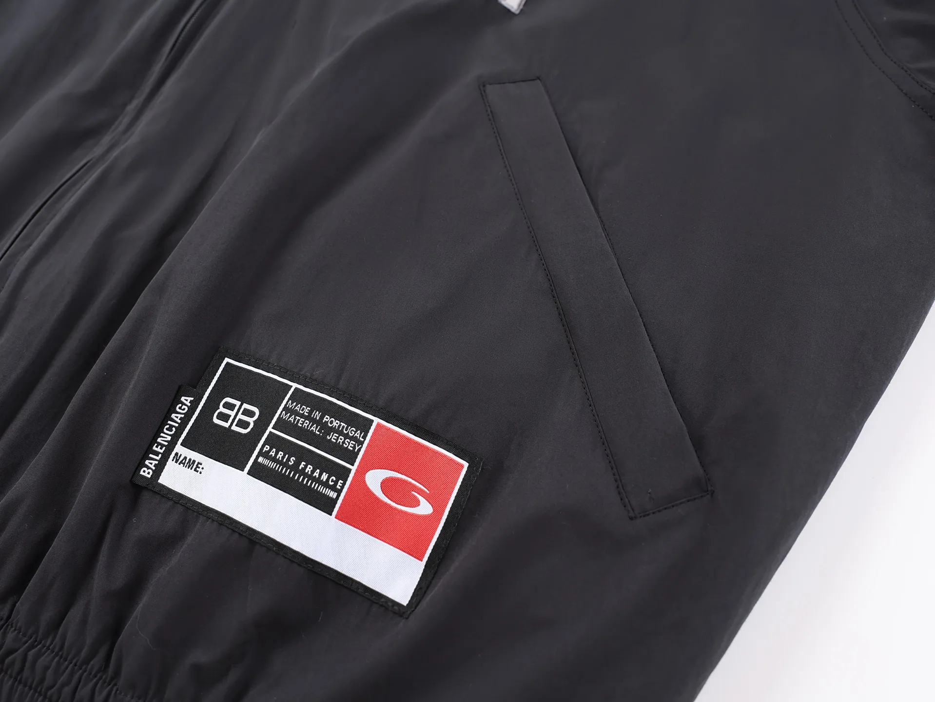Football Series Embroidered Poplin Track Jacket D36021170 — view 5