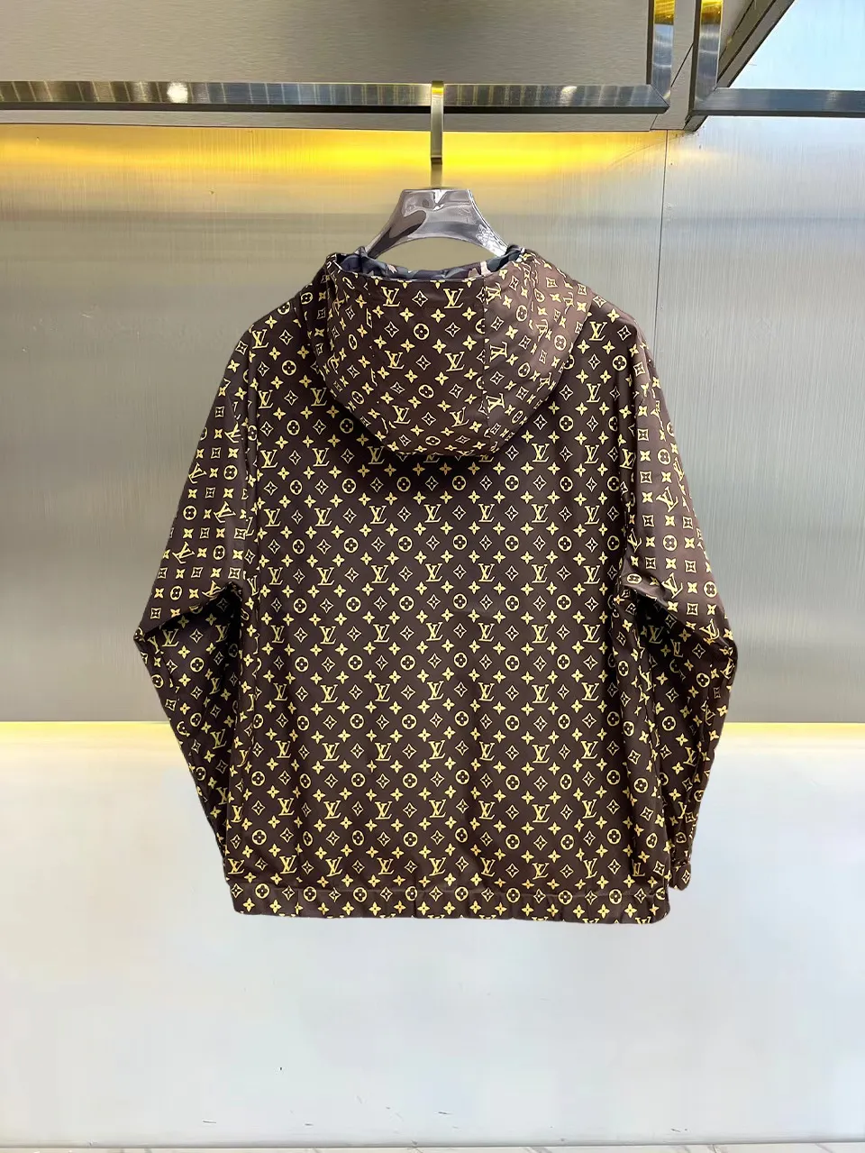 Monogram Camouflage Hooded Windbreaker Jacket D36014676 — view 4
