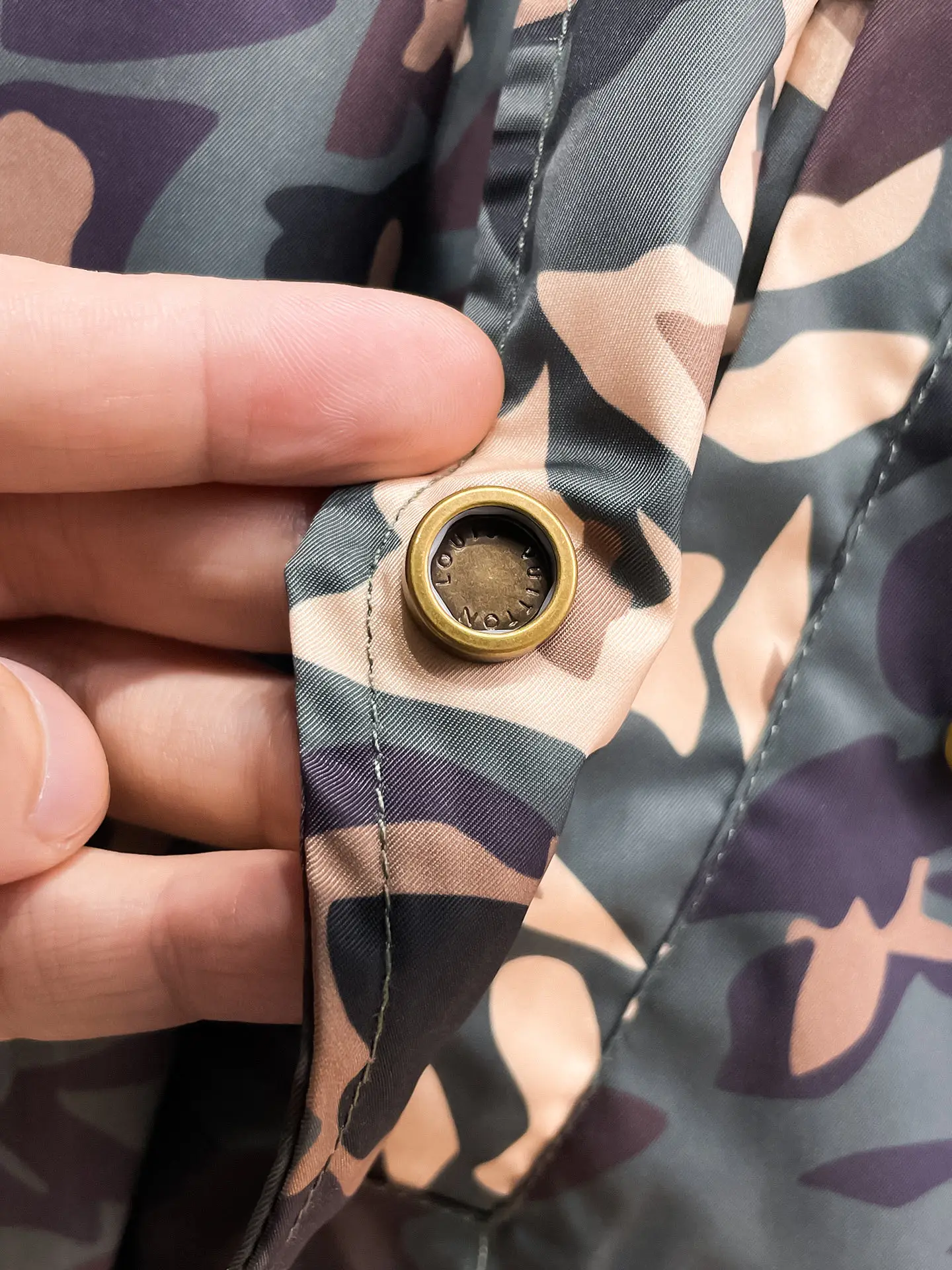 Monogram Camouflage Hooded Windbreaker Jacket D36014676 — view 9
